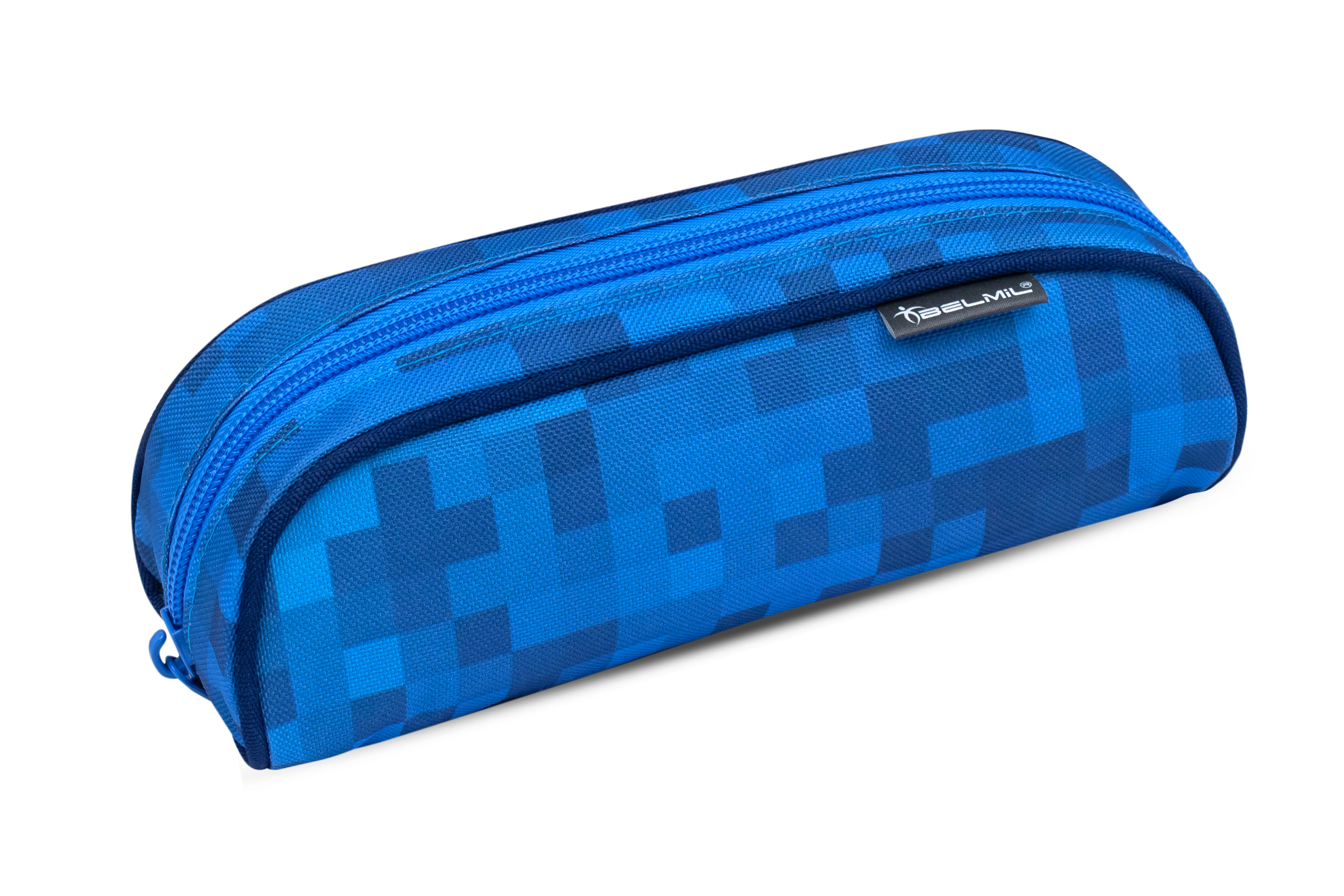 Smarty Schulranzen Set 5-teilig mit 6 Patches - Funky Blue