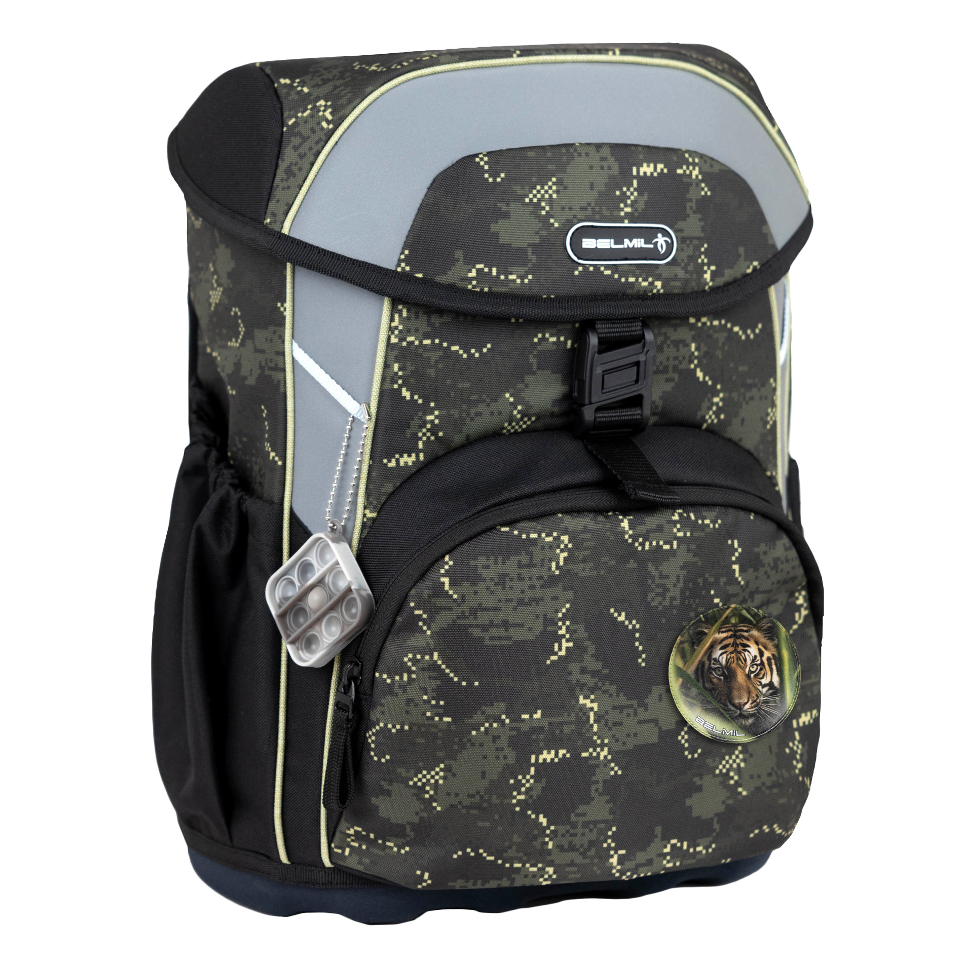 Belmil Maxi ergonomisches Schulranzen-Set 5-teilig "Night Hunter"