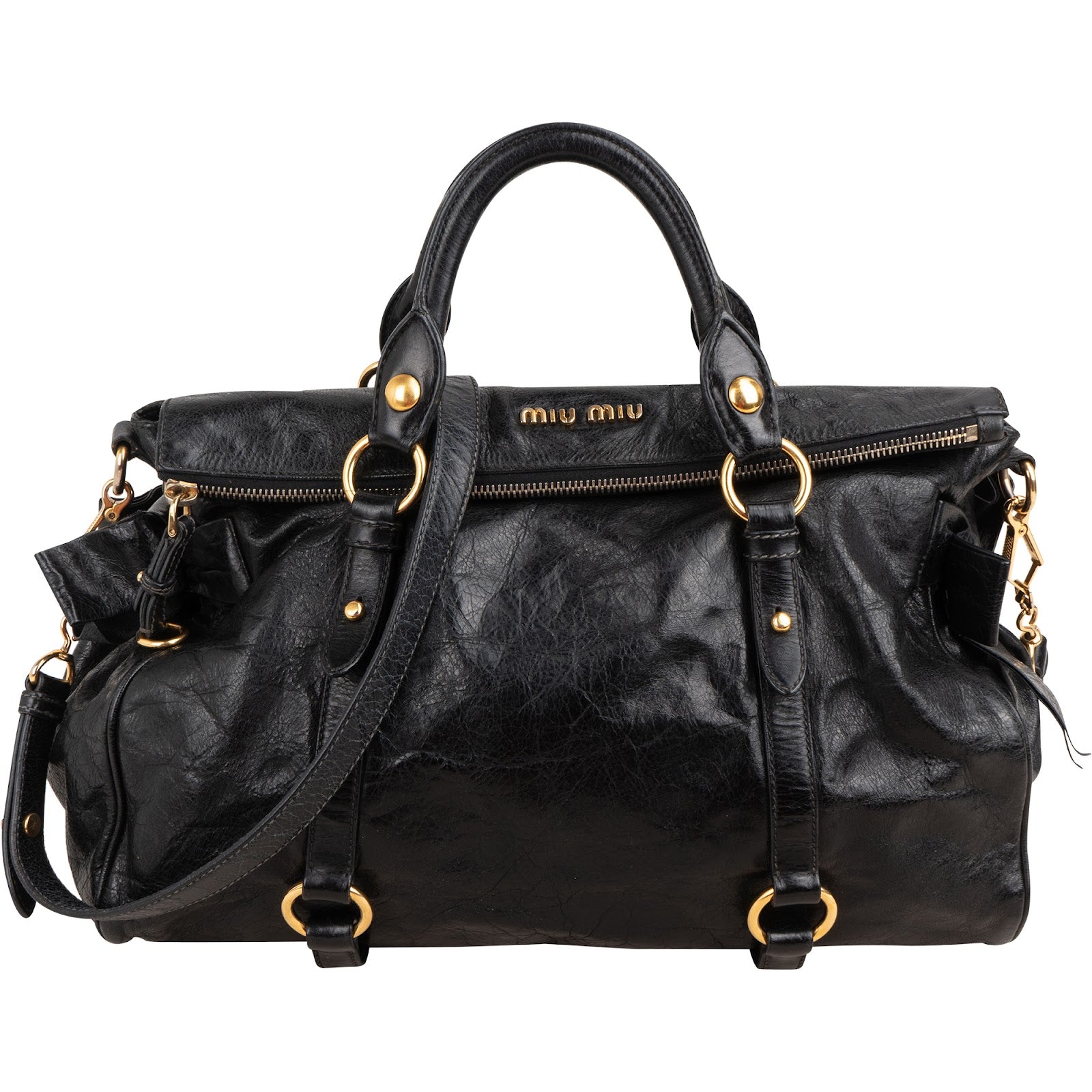 Miu Miu - Vitello Lux Satchel Shoulderbag