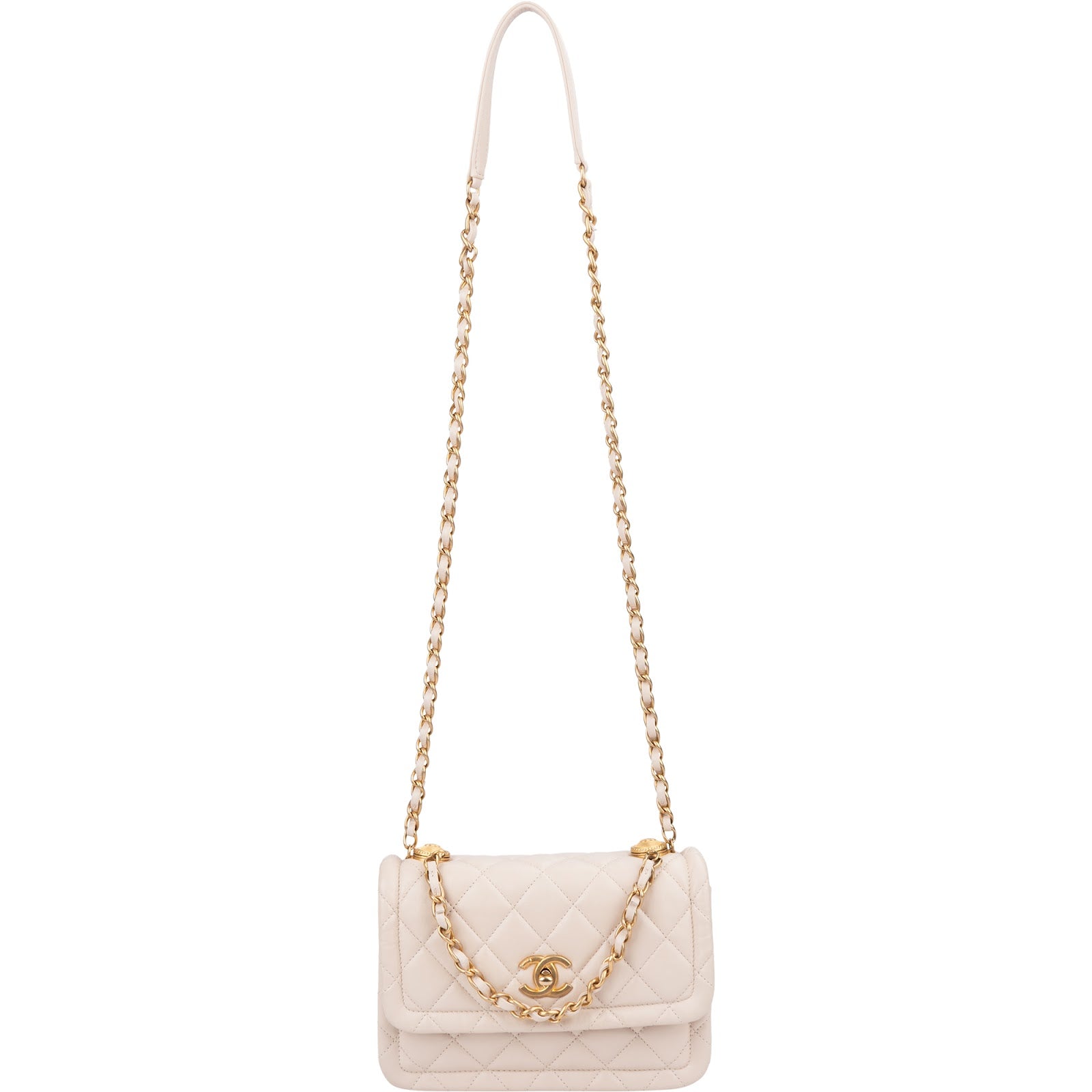 Chanel – Kleine crossbodytas met enkele flap