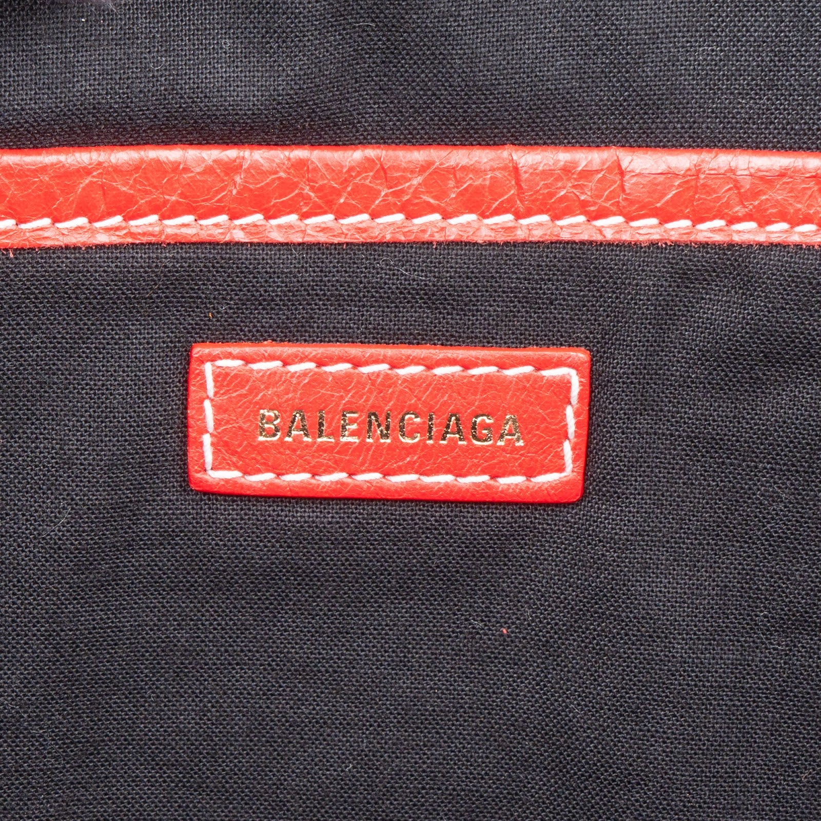Balenciaga - Tricolor Arena Bazar Clutch