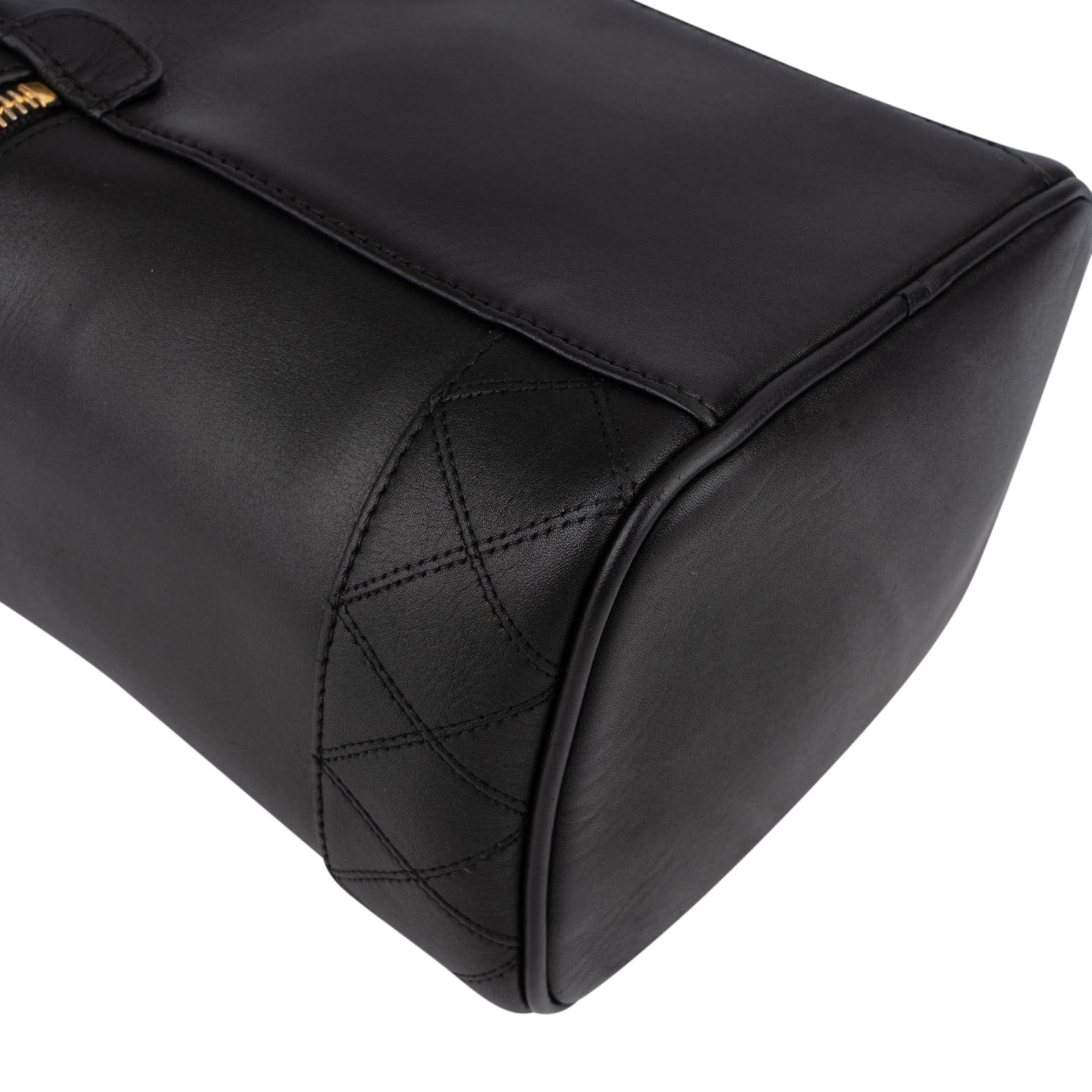 Sac à main « Vanity Case » en cuir d'agneau avec surpiqûres Chanel