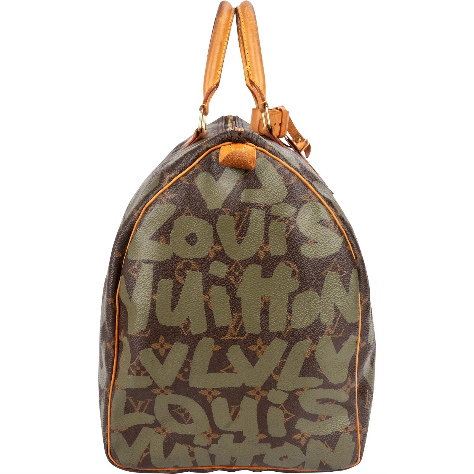 Louis Vuitton Limited Graffiti Monogram Canvas Keepall 50 Reisetasche