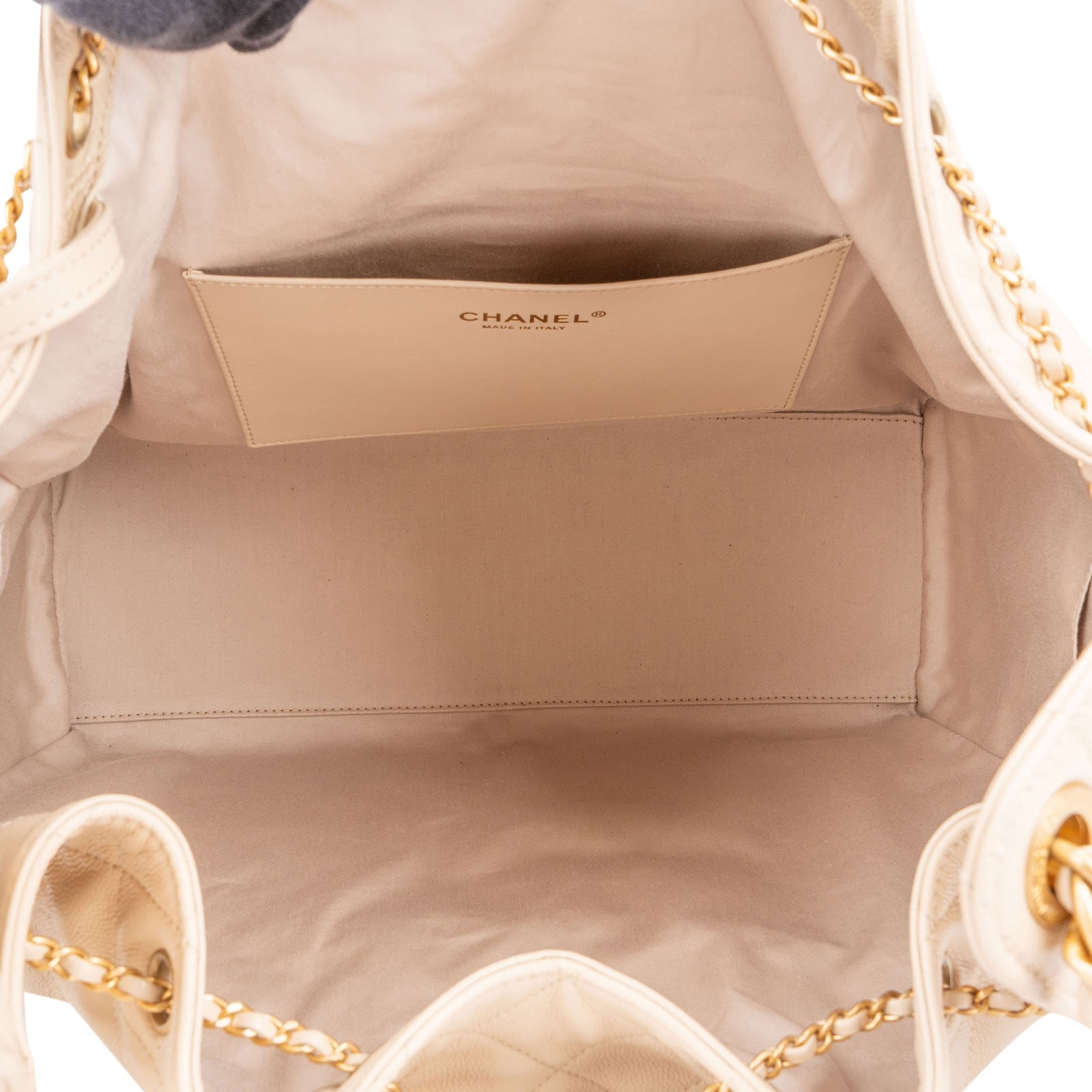 Chanel – 25 Maxi Drawstring Schultertasche