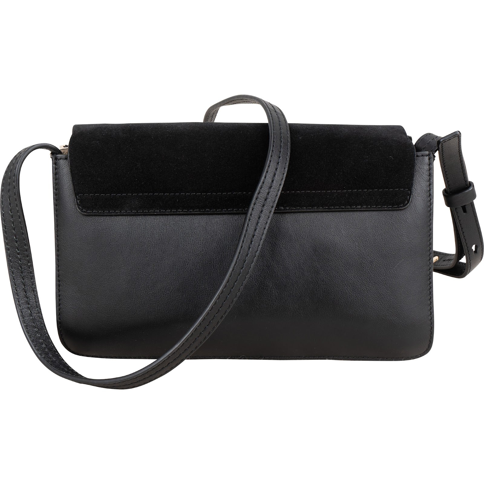 Chloé Suede and Leather Faye Crossbody Bag