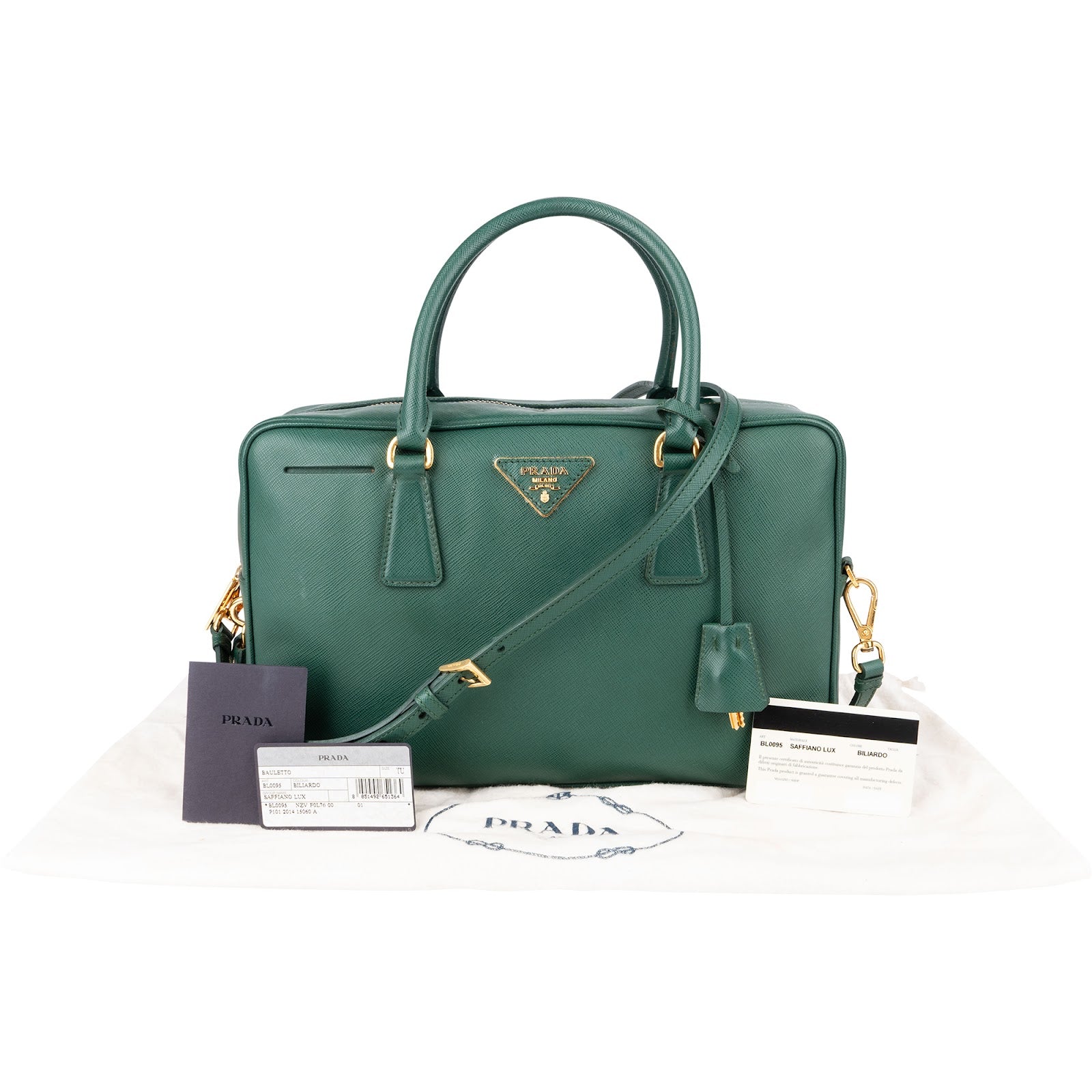 Prada - Coffer Small Rectangular Handbag