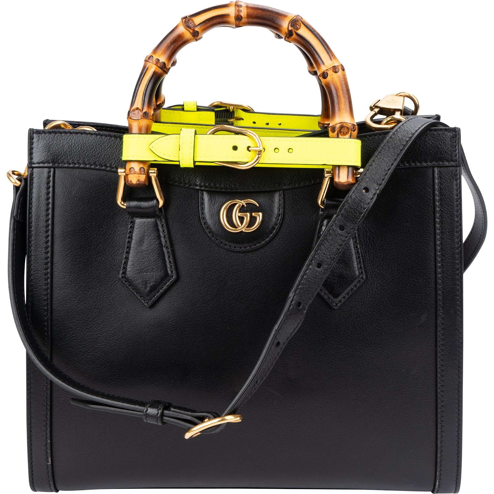 Gucci - Diana Bamboo Belts Handtasche