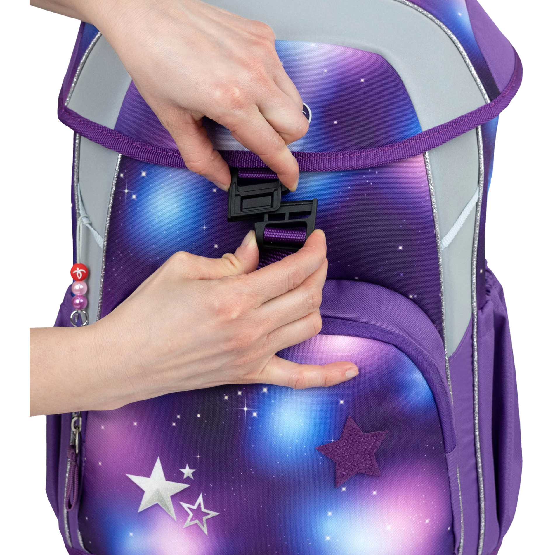 Belmil Maxi ergonomisches Schulranzen-Set 5-teilig "Shining Fairy"