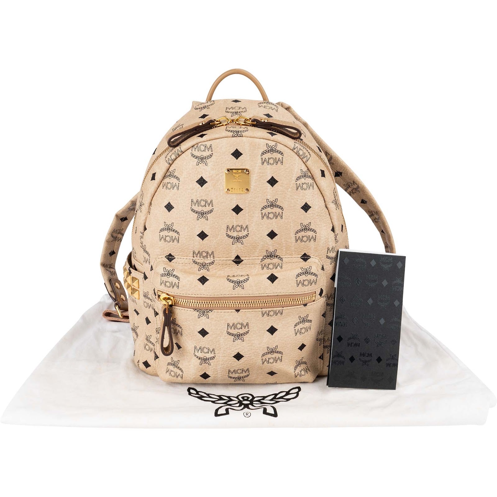 MCM – Monogram Visetos Small Studs Stark-rugzak