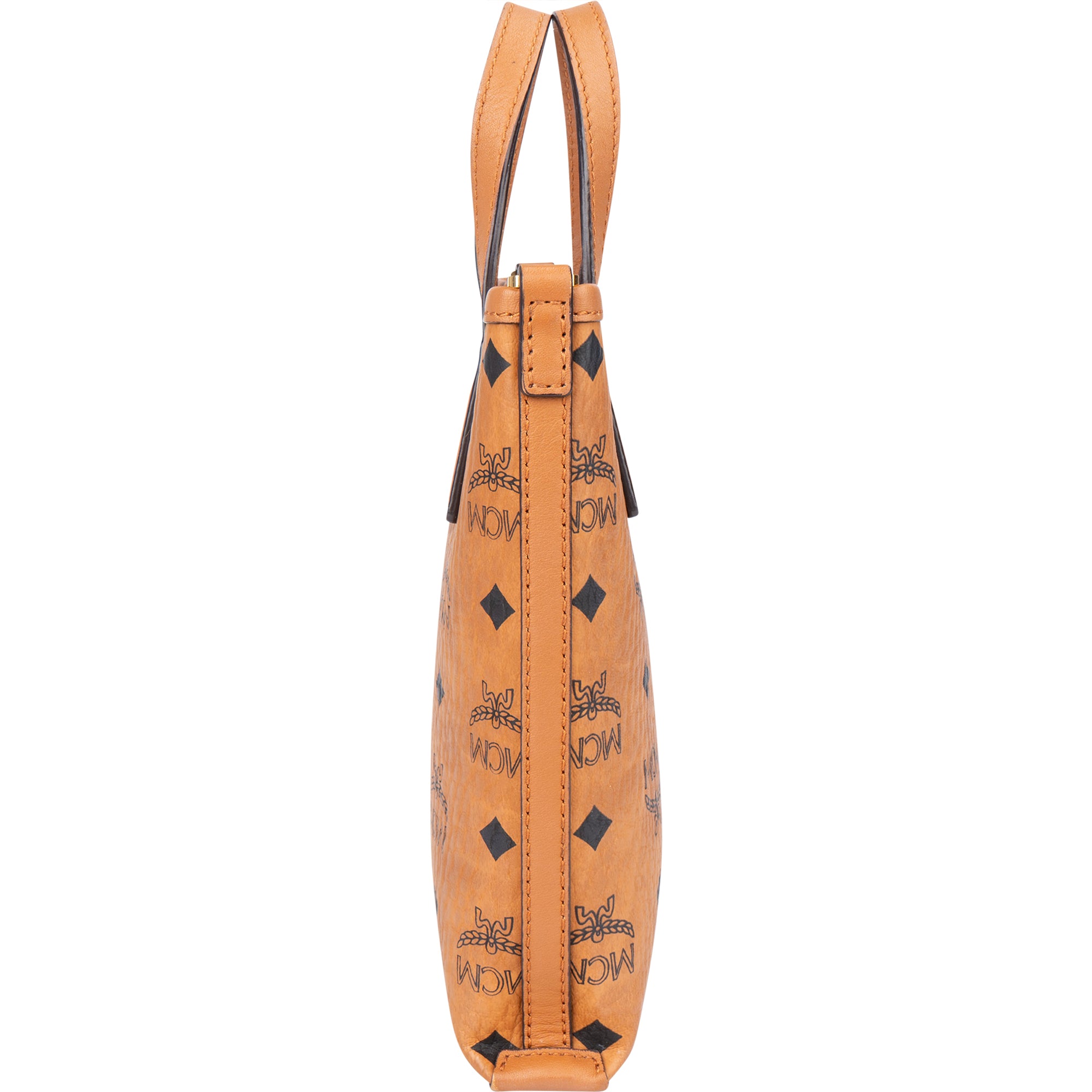 MCM Visetos Monogram Aren Mini Handbag