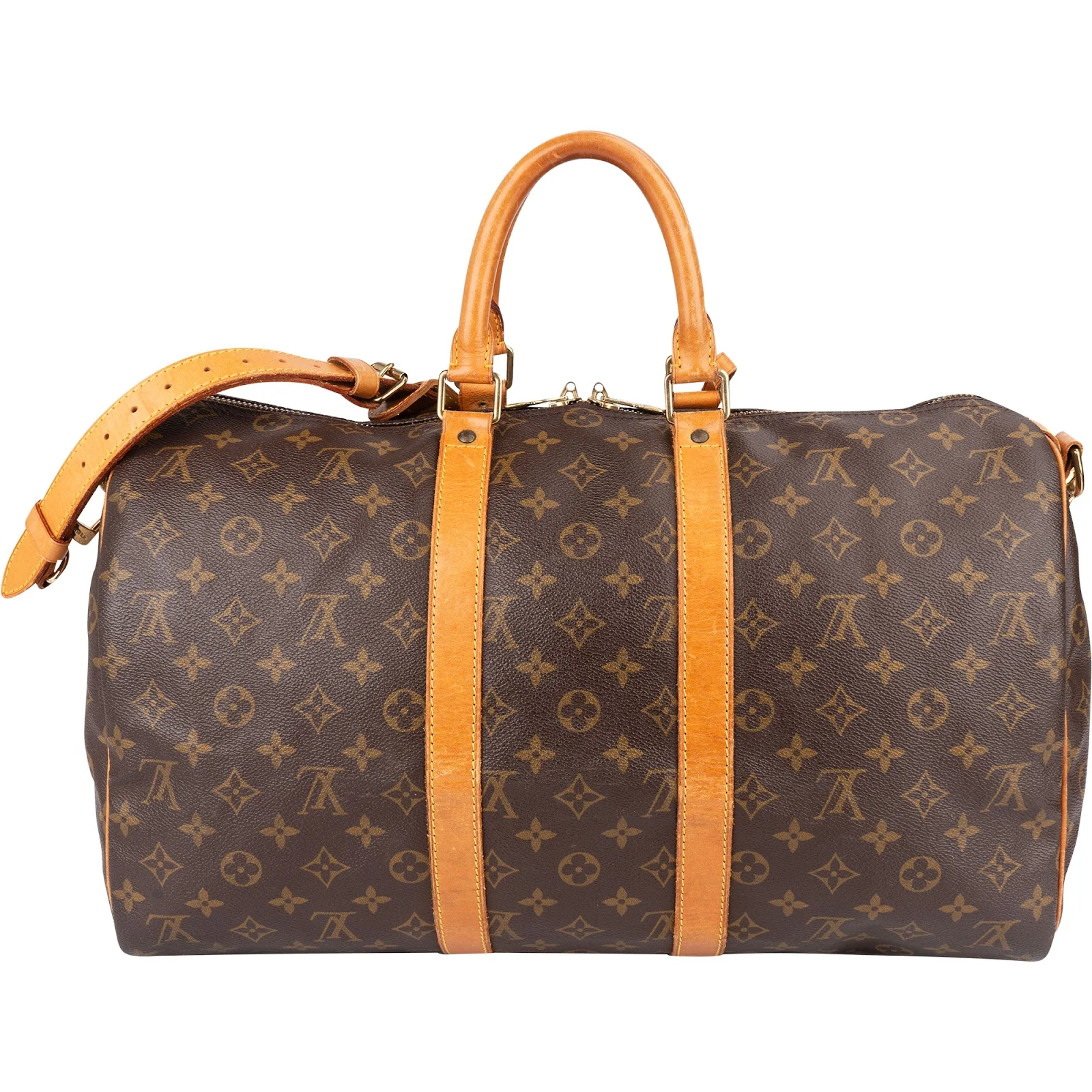Louis Vuitton Monogram Canvas Keepall 45 Bandoulière Reisetasche
