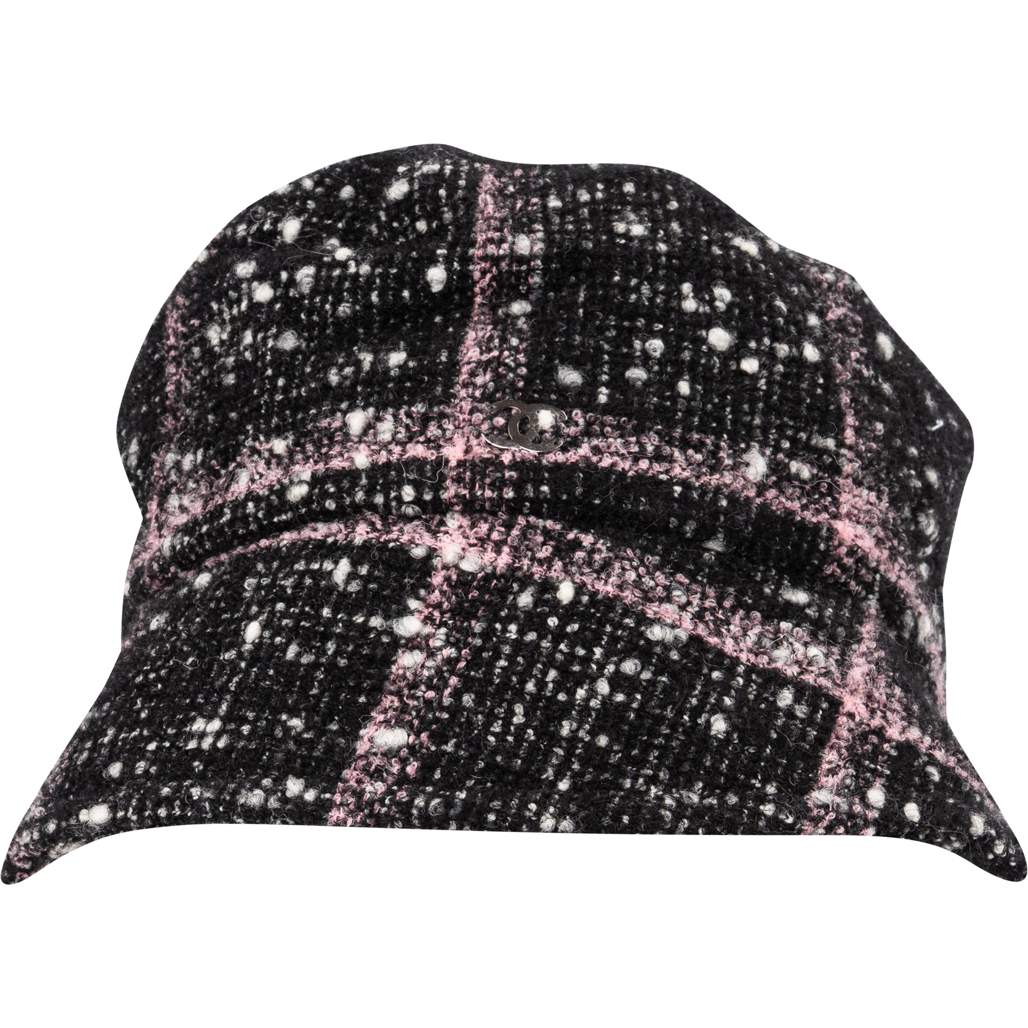 Chanel - Multicolor Tweed Bucket Hat