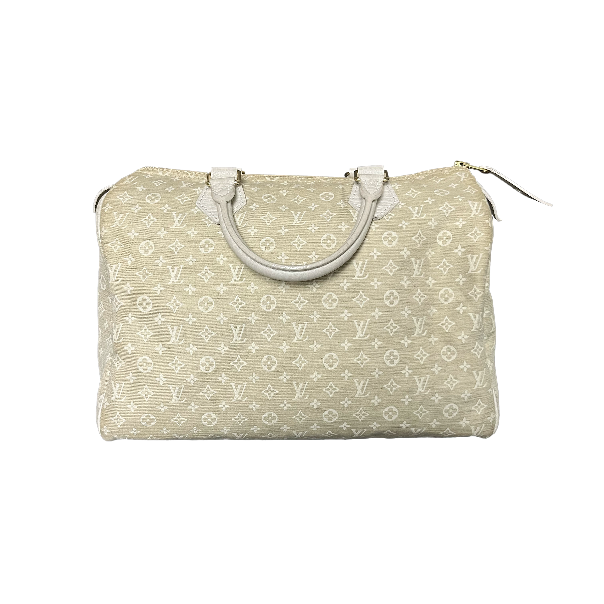 Louis Vuitton Louis Vuitton Speedy 30 Monogram Cream Boston Bag