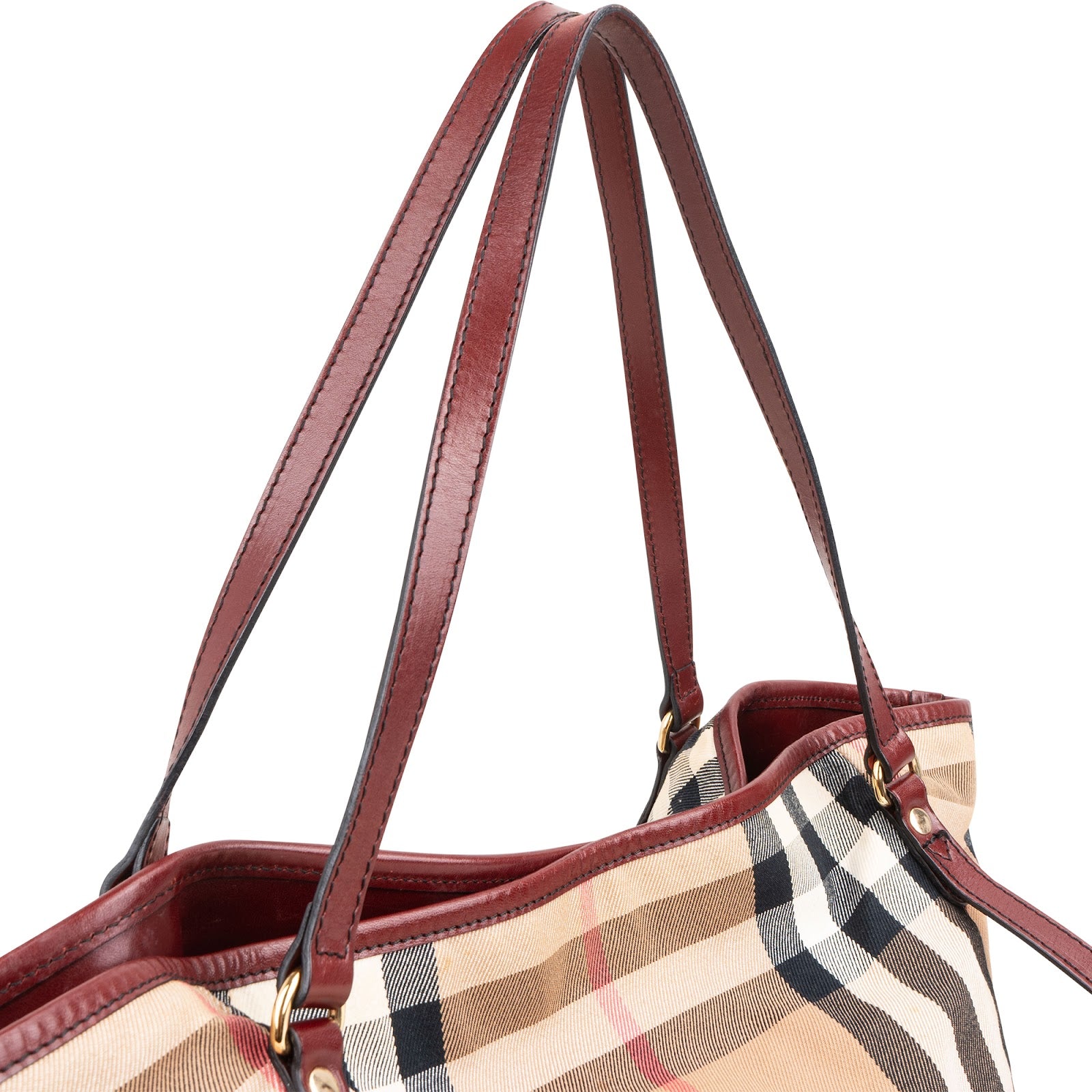 Burberry - Haymarket Check Canterbury Schultertasche