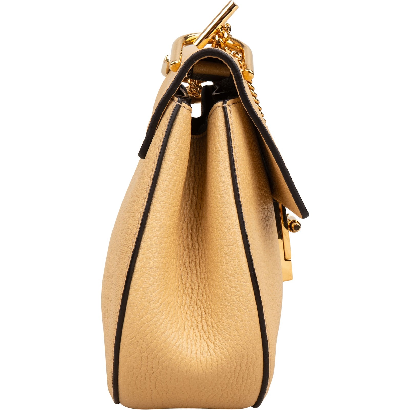 Chloé Grained Leather Drew Crossbody Bag