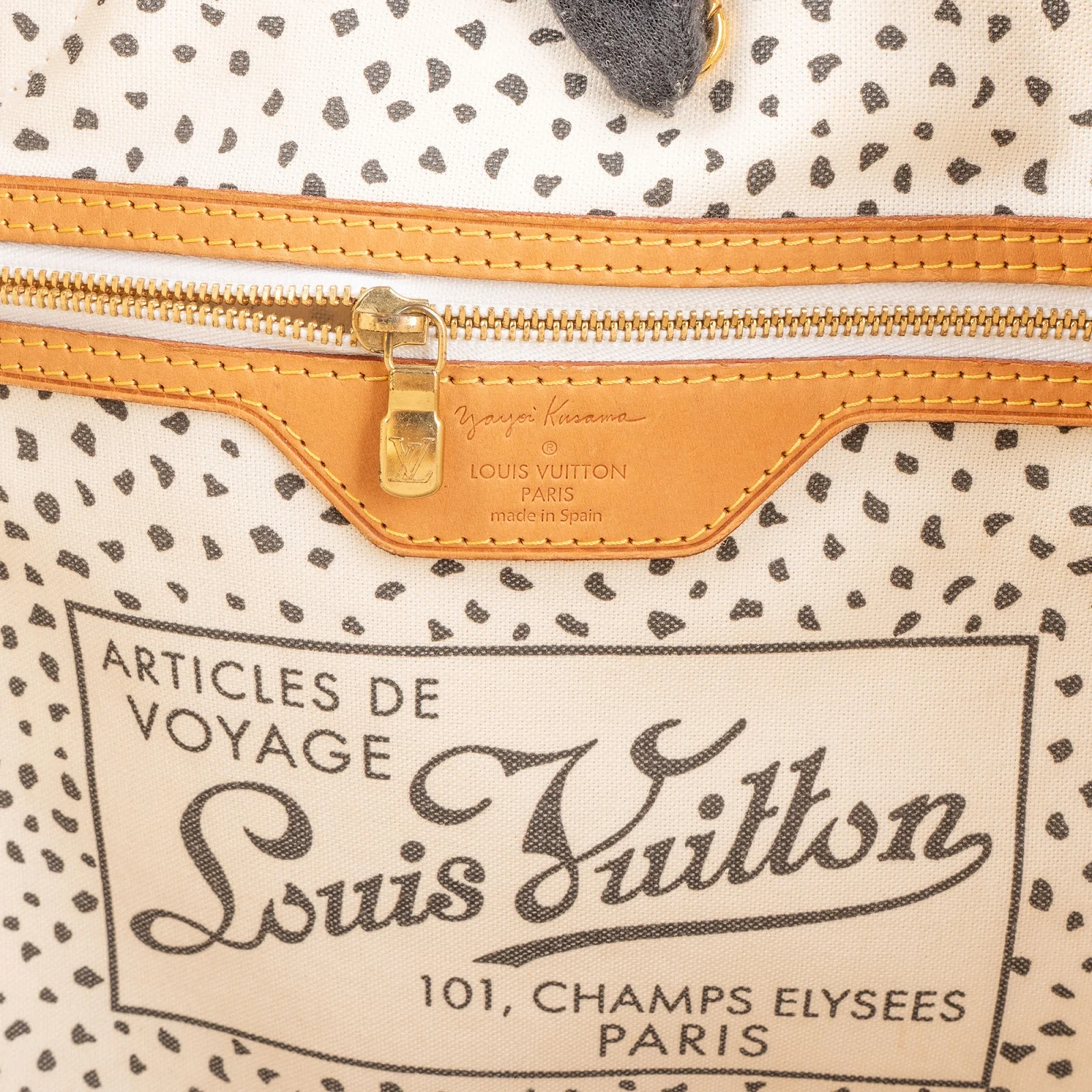 Louis Vuitton Monogram Yayoi Kusama Dots Infinity Neverfull MM Shoulder Bag