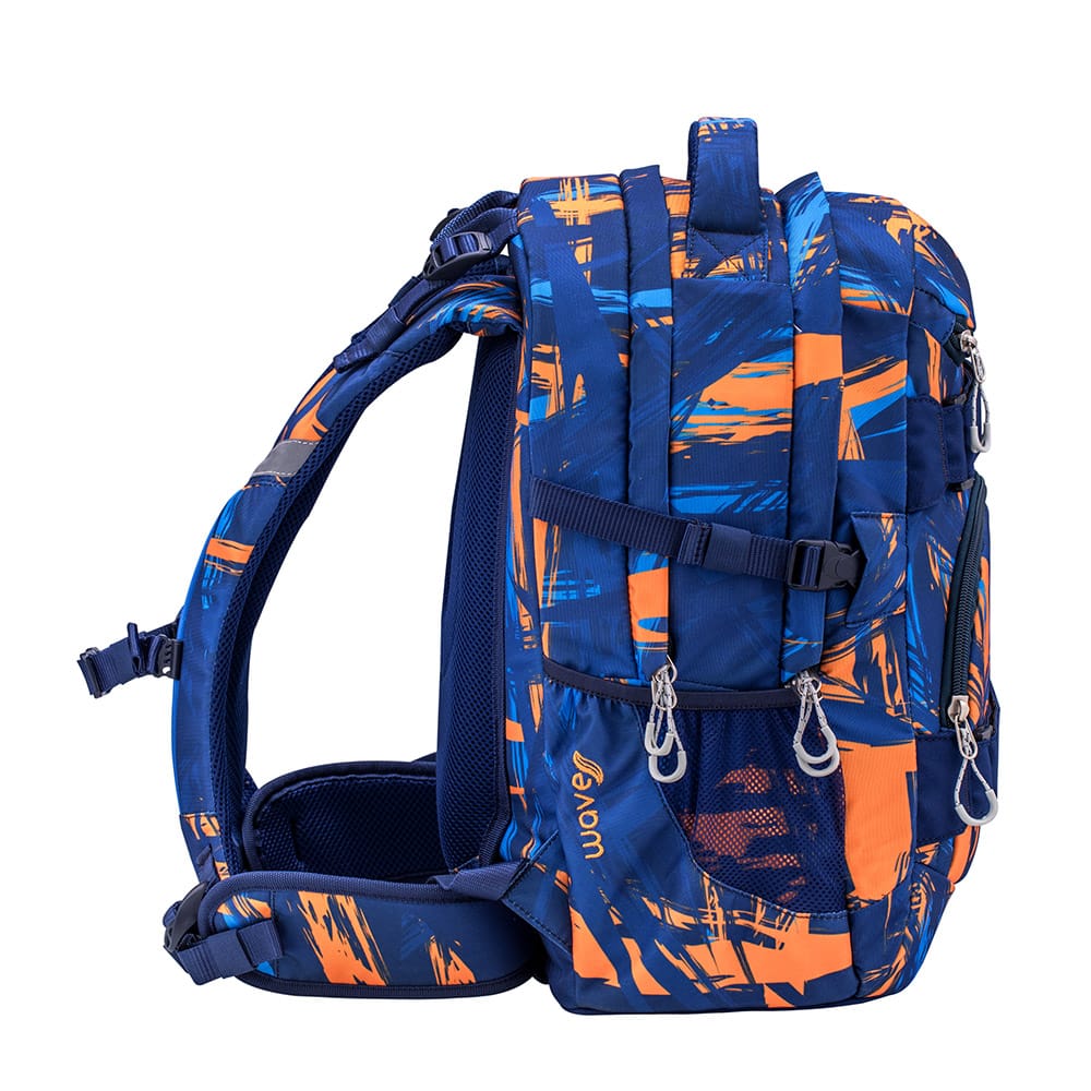 Infinity Rucksack Set 3-teilig - Orange Graffiti