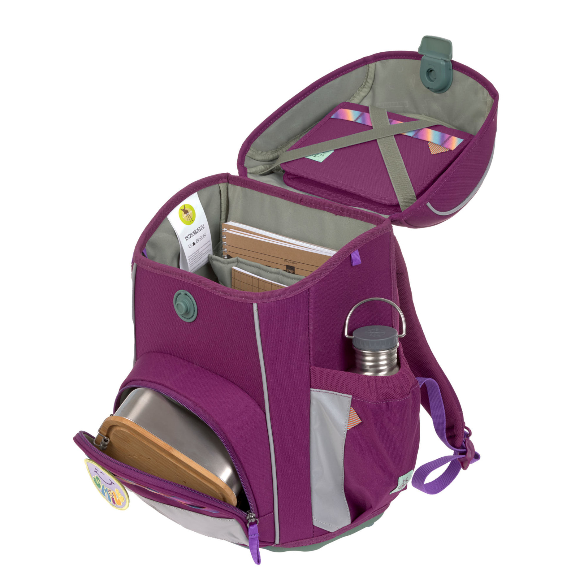 School Set Slim Unique Schulranzenset 6tlg. - lilac