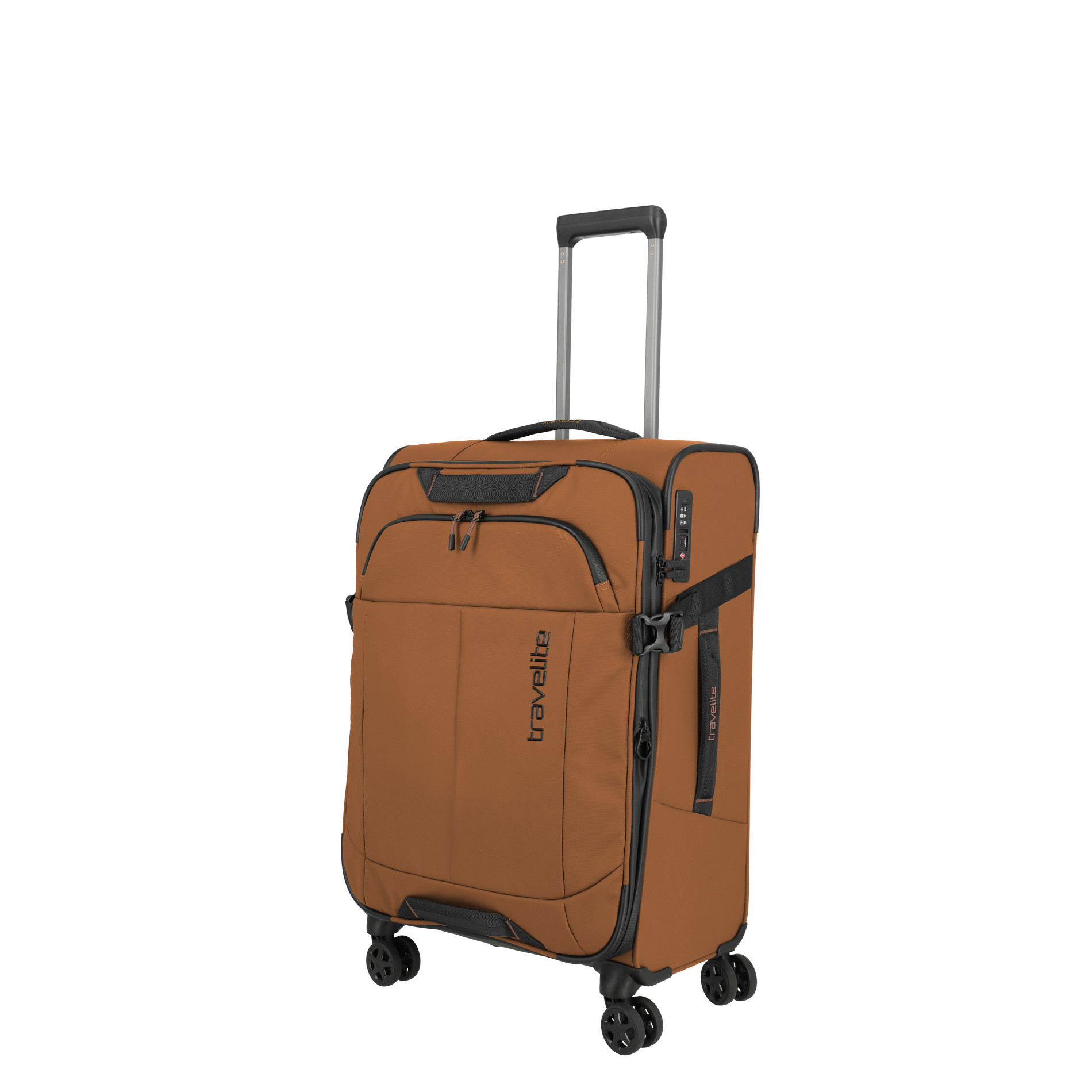 BRIIZE Trolley M (67 cm) erweiterbar - Curry