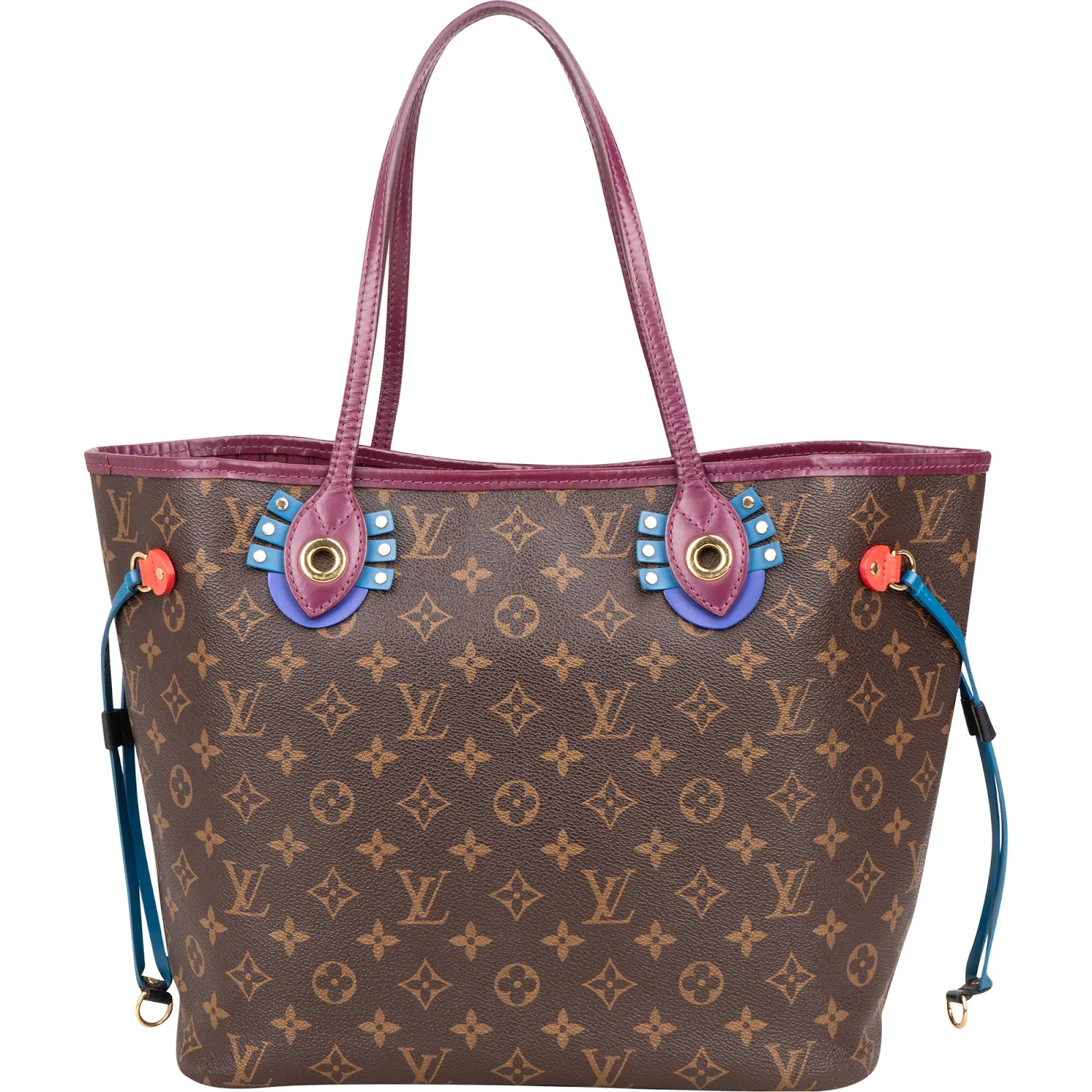 Louis Vuitton Monogram Canvas Limited Totem Neverfull MM Shoulder Bag