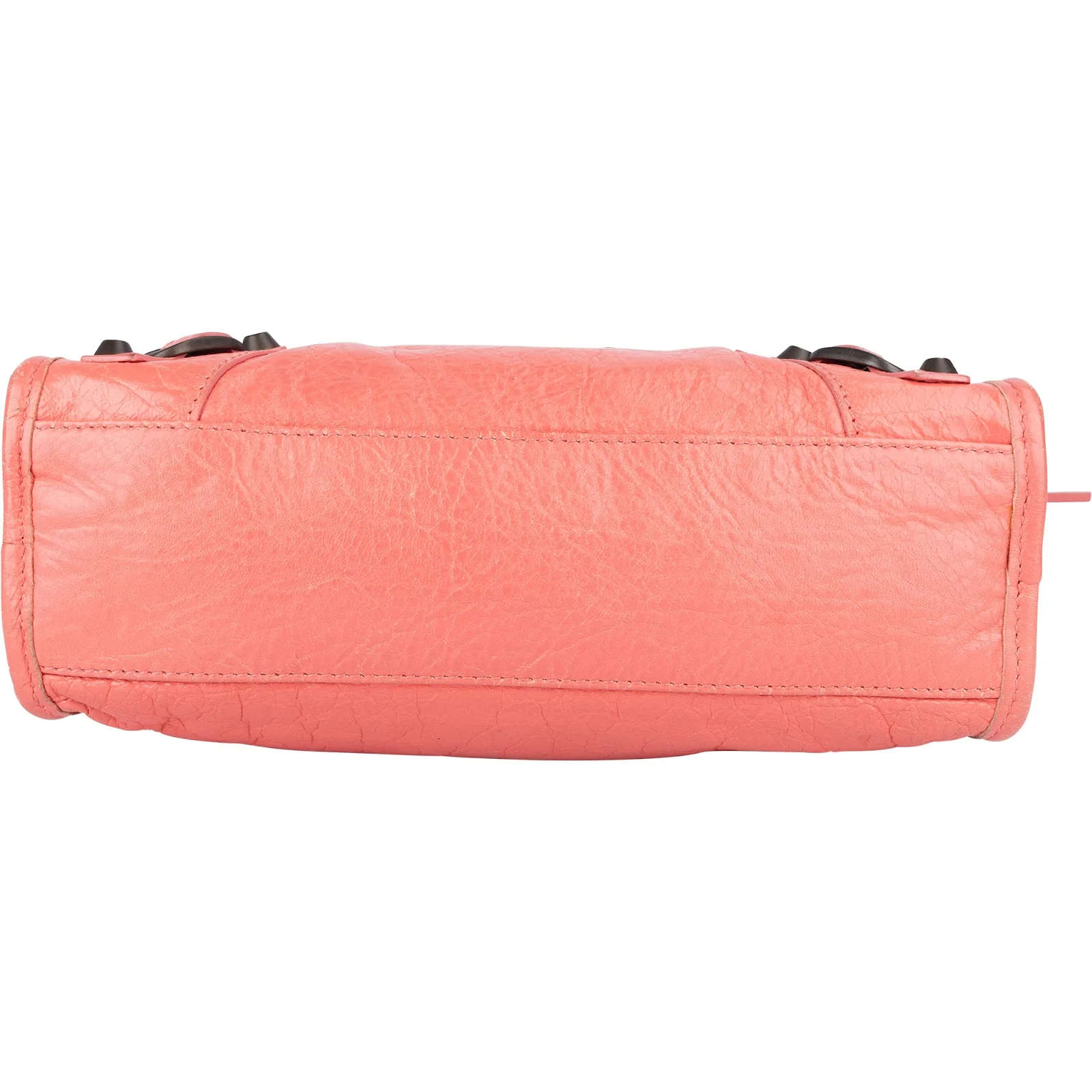 Balenciaga Pink Leather City Handbag