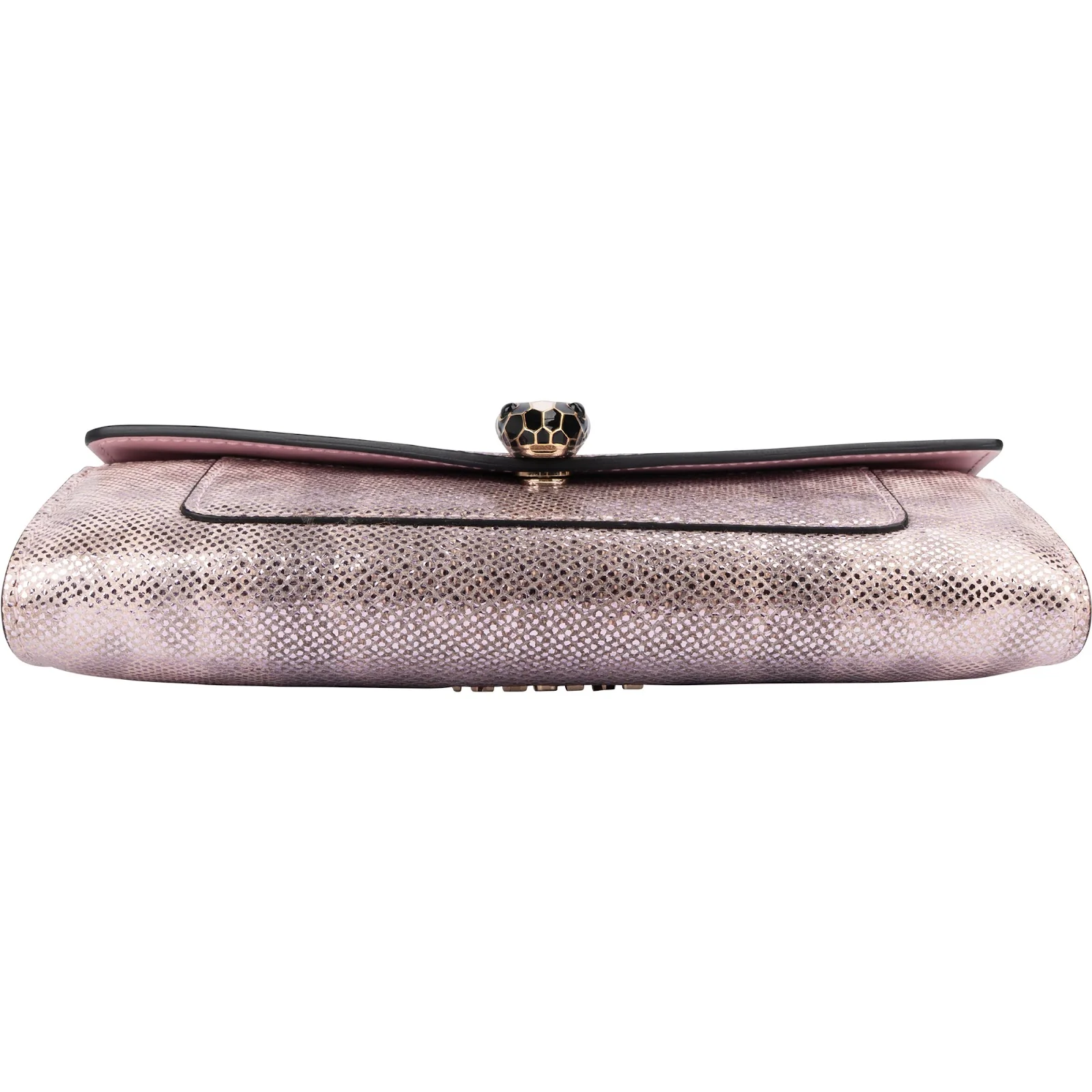 Bvlgari Metallic Serpenti Forever Wallet On Chain Crossbody Bag