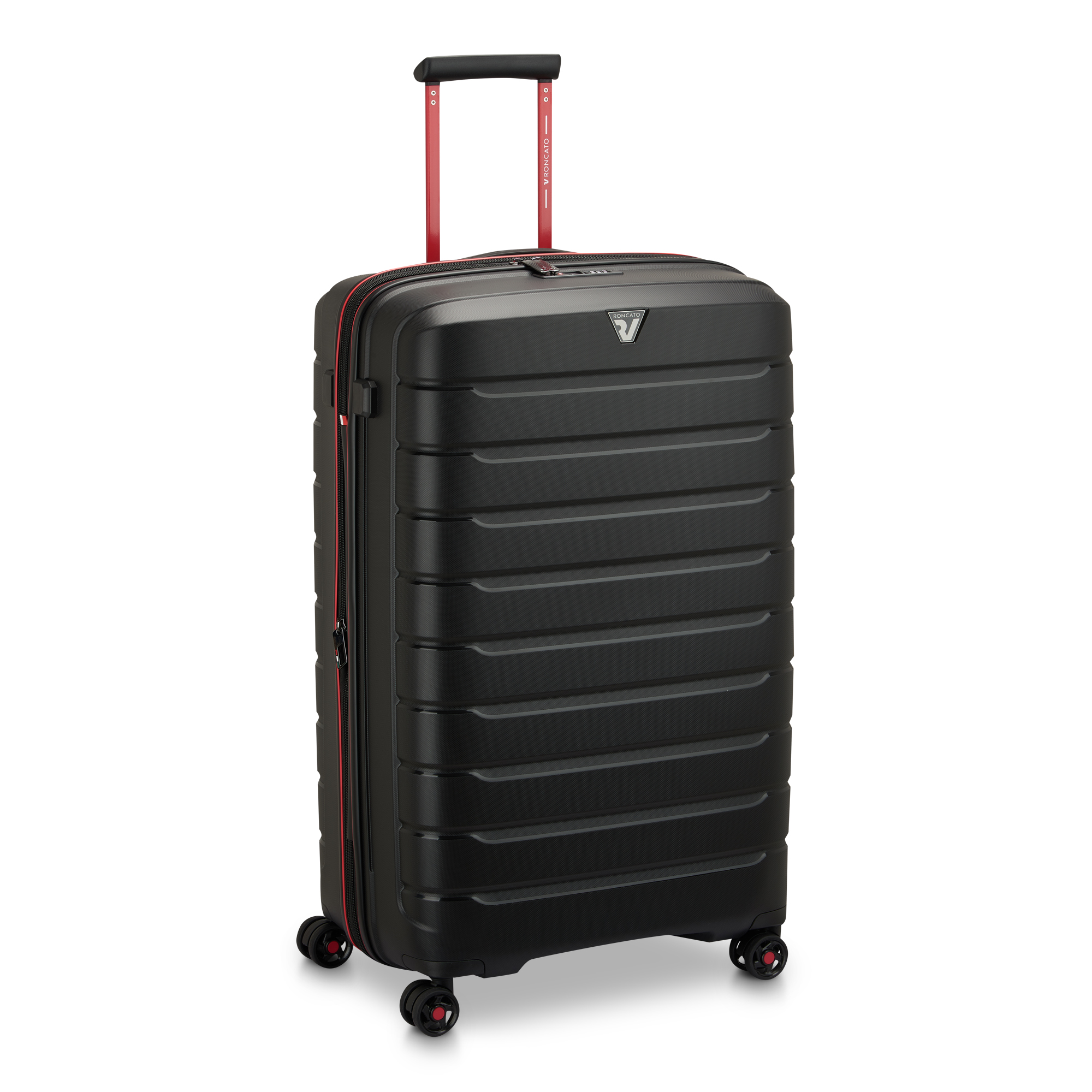 B-FLYING Trolley L (78 cm) erweiterbar - Smoke Black