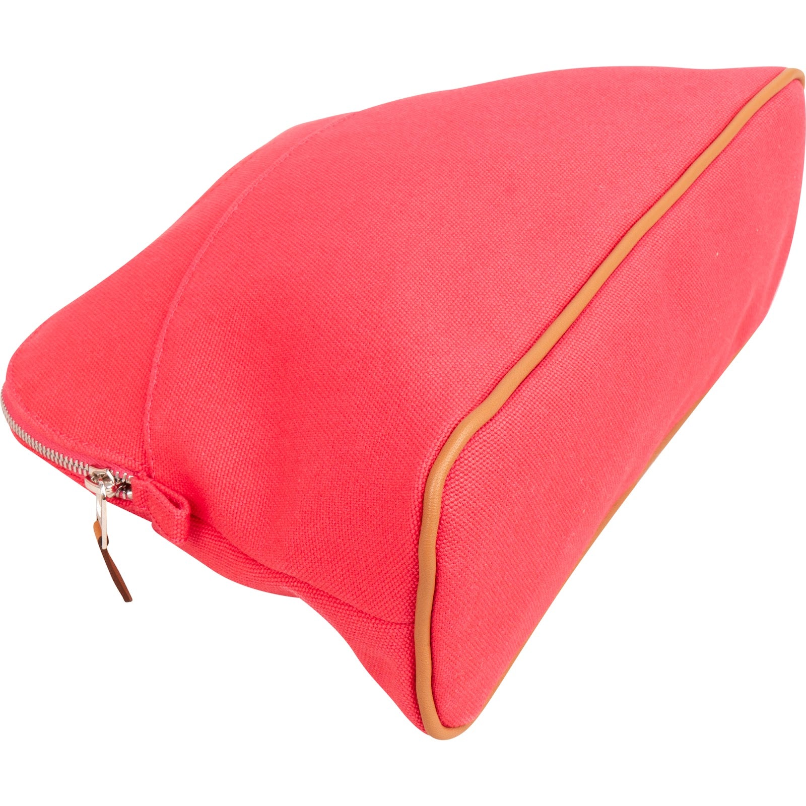 Hermès Hibiskus Canvas Bolide 25 Trousse Pouch Bag