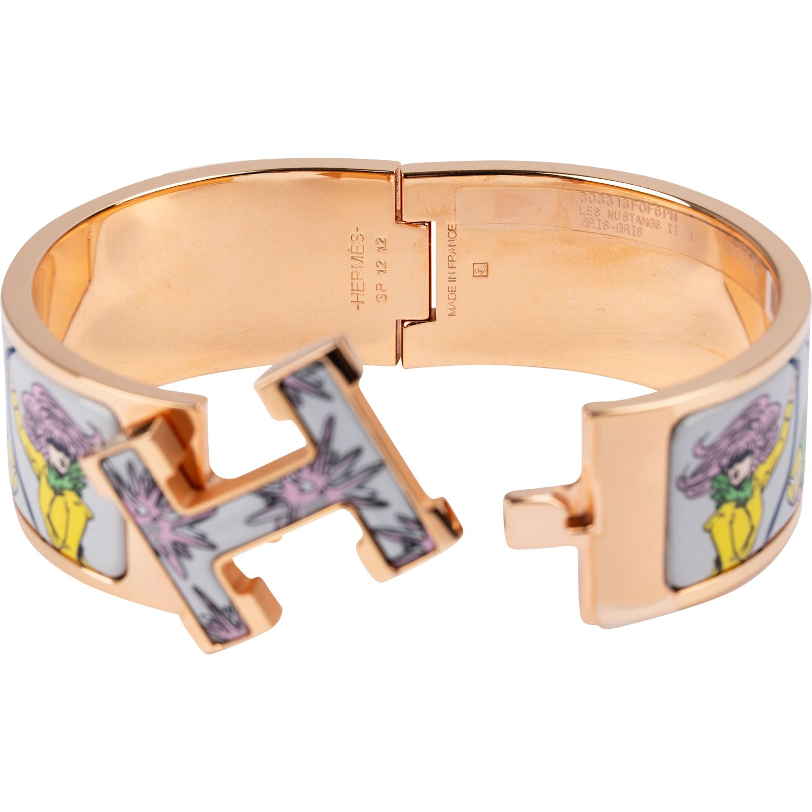Hermès - Les Mustangs II Clic H-armband
