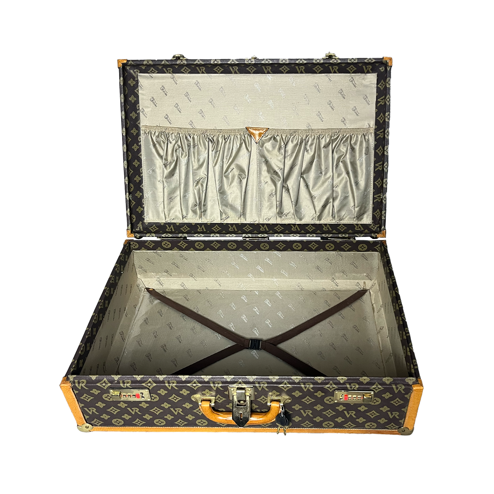 VR Diann Koffer - 80er 90er Jahre Luxuskoffer groß