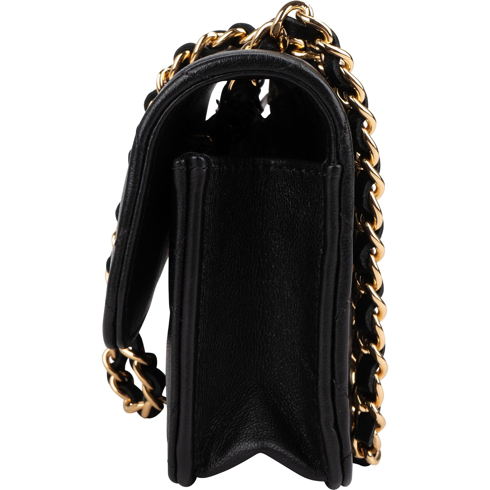Chanel Quilted Lambskin Coco Casino Single Flap Crossbody Bag