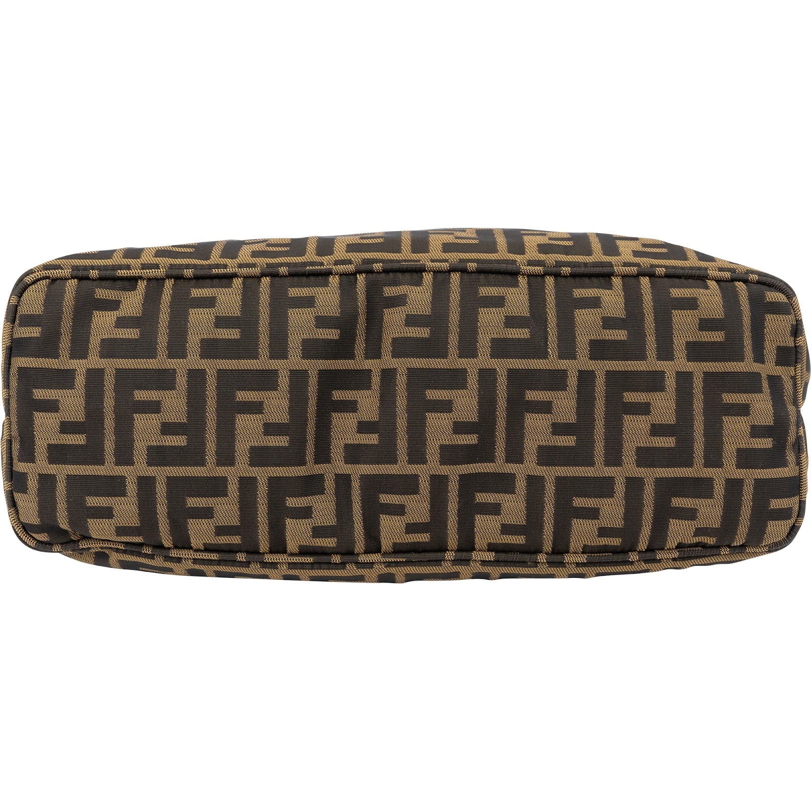 Fendi – Monogram Zucca Canvas Tote Schultertasche