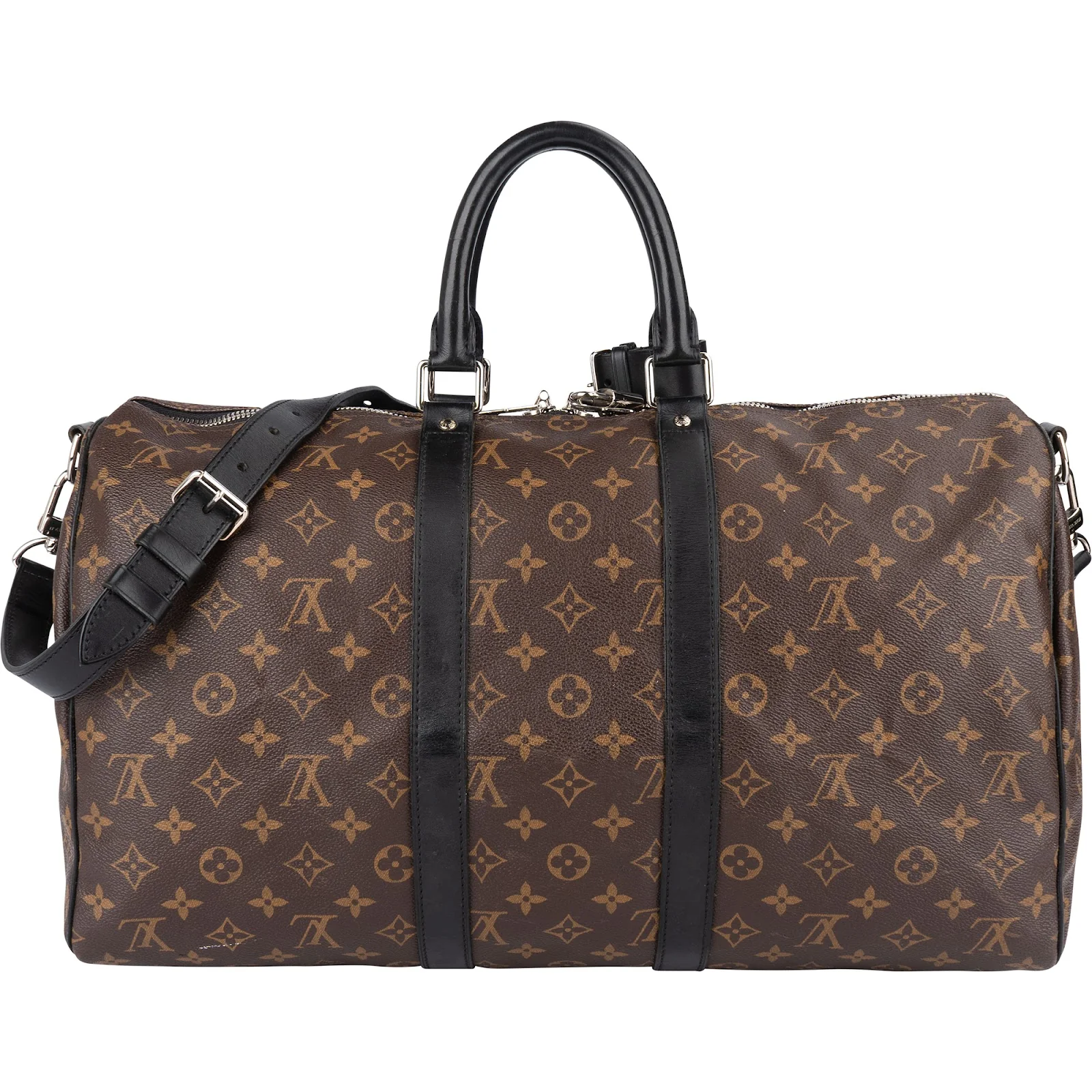 Louis Vuitton Monogram Macassar Keepall 45 Bandoulière