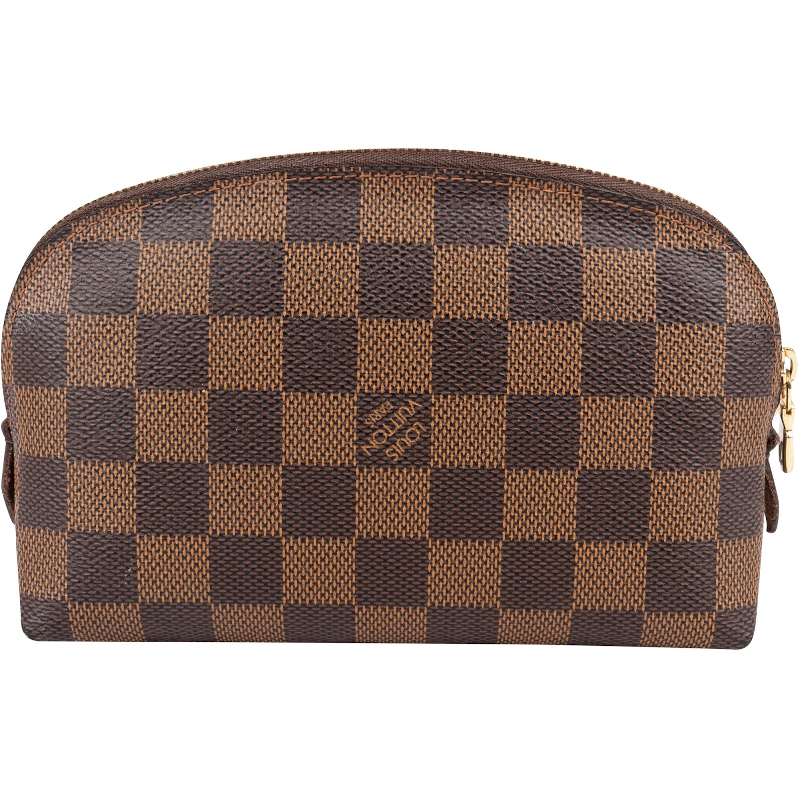 Louis Vuitton Monogram Damier Ebene Canvas Cosmetic Pouch PM