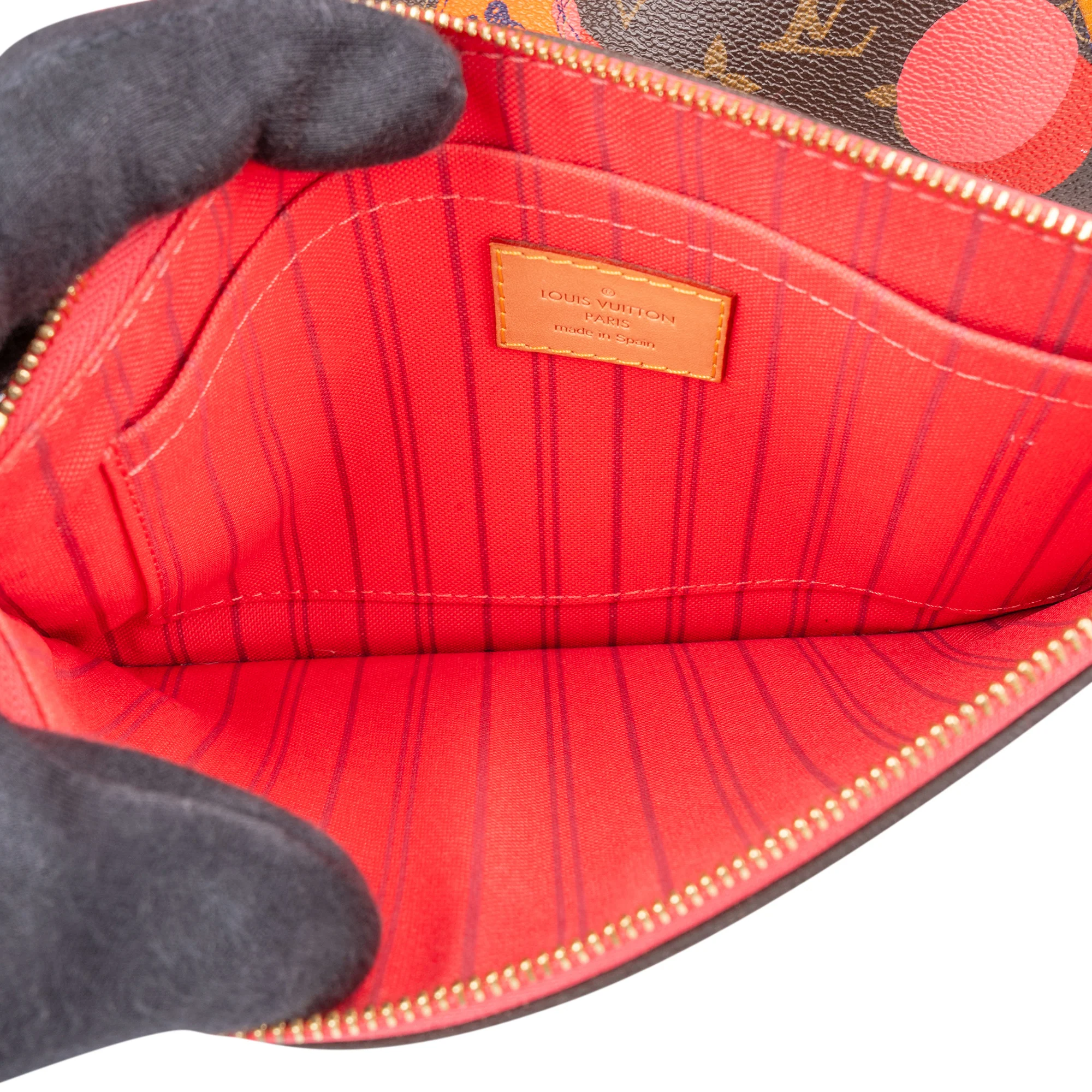 Louis Vuitton Limited Ramages Canvas Monogram Neverfull MM Shopper