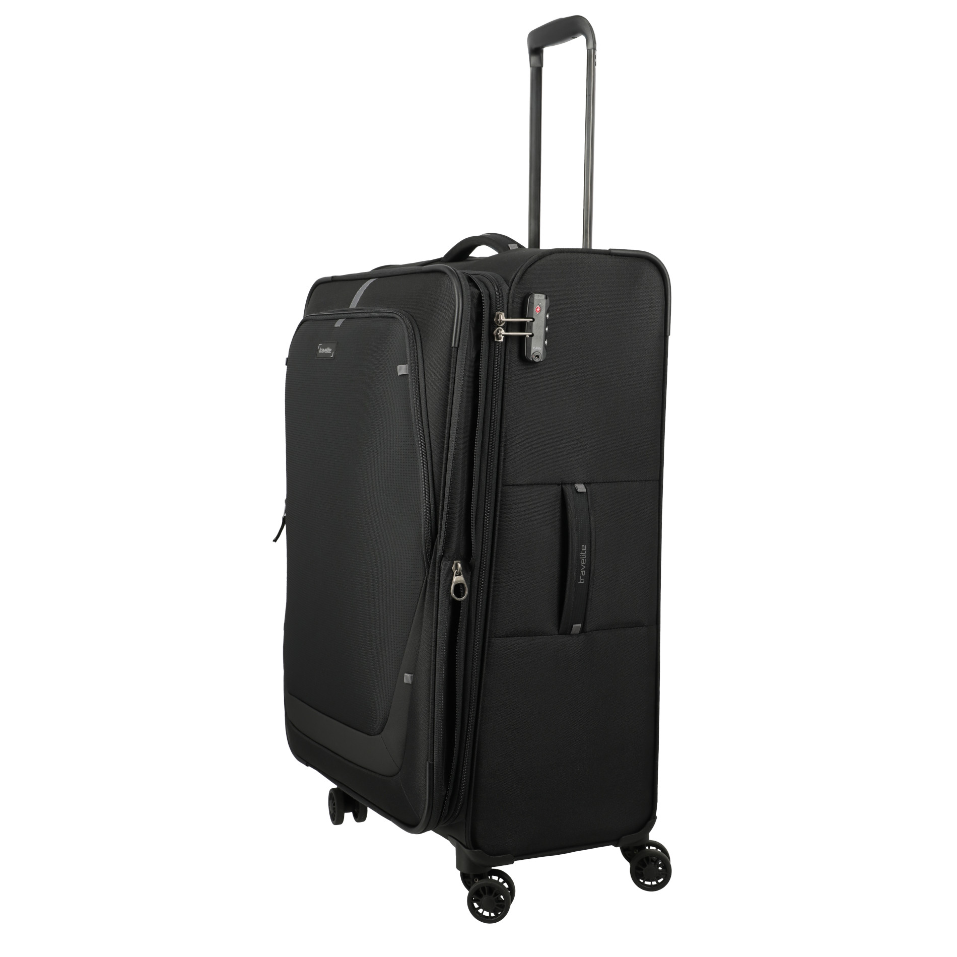 UMBRIA Trolley L (77 cm) erweiterbar - Black