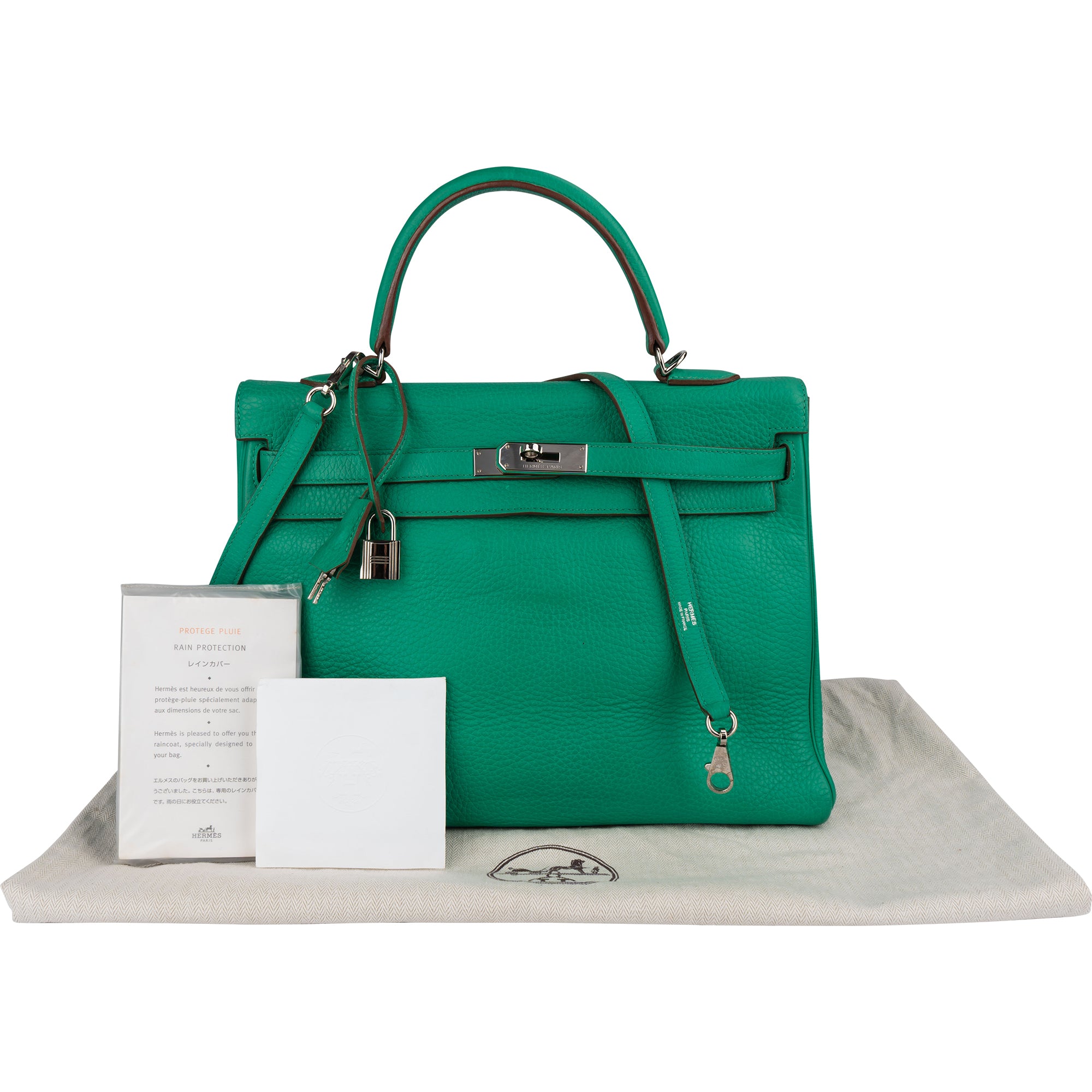Hermès Togo Leather Kelly 32 Retourne Handbag