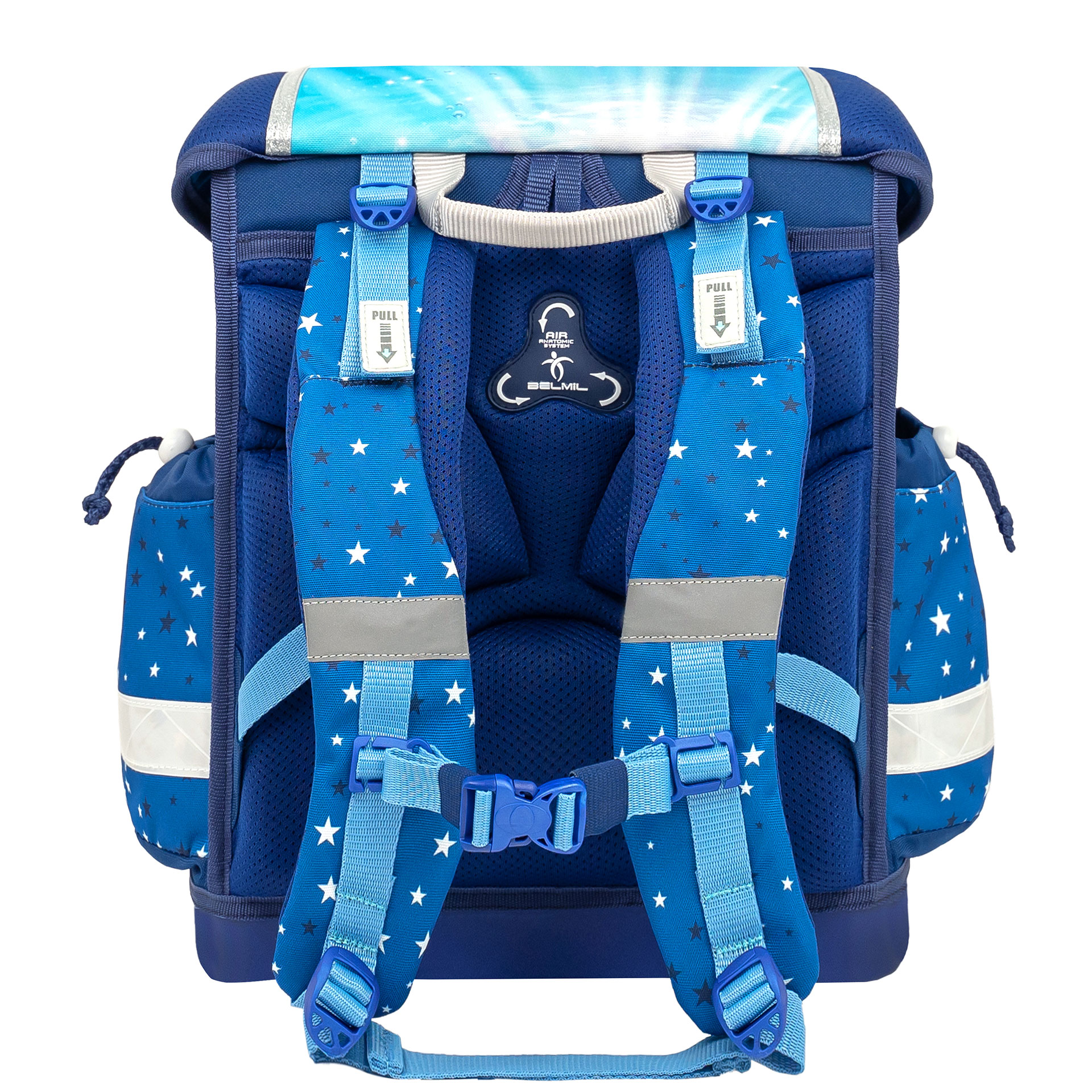 Classy ergonomic satchel set 4-piece - Dolphins 