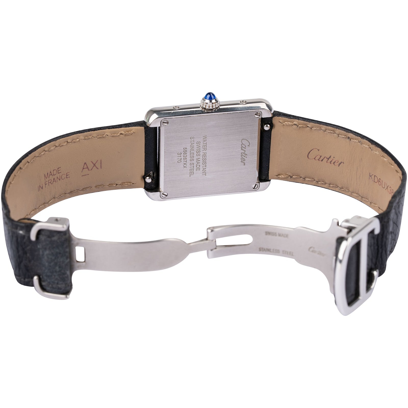 Cartier - Silver Tone Tank Solo Watch