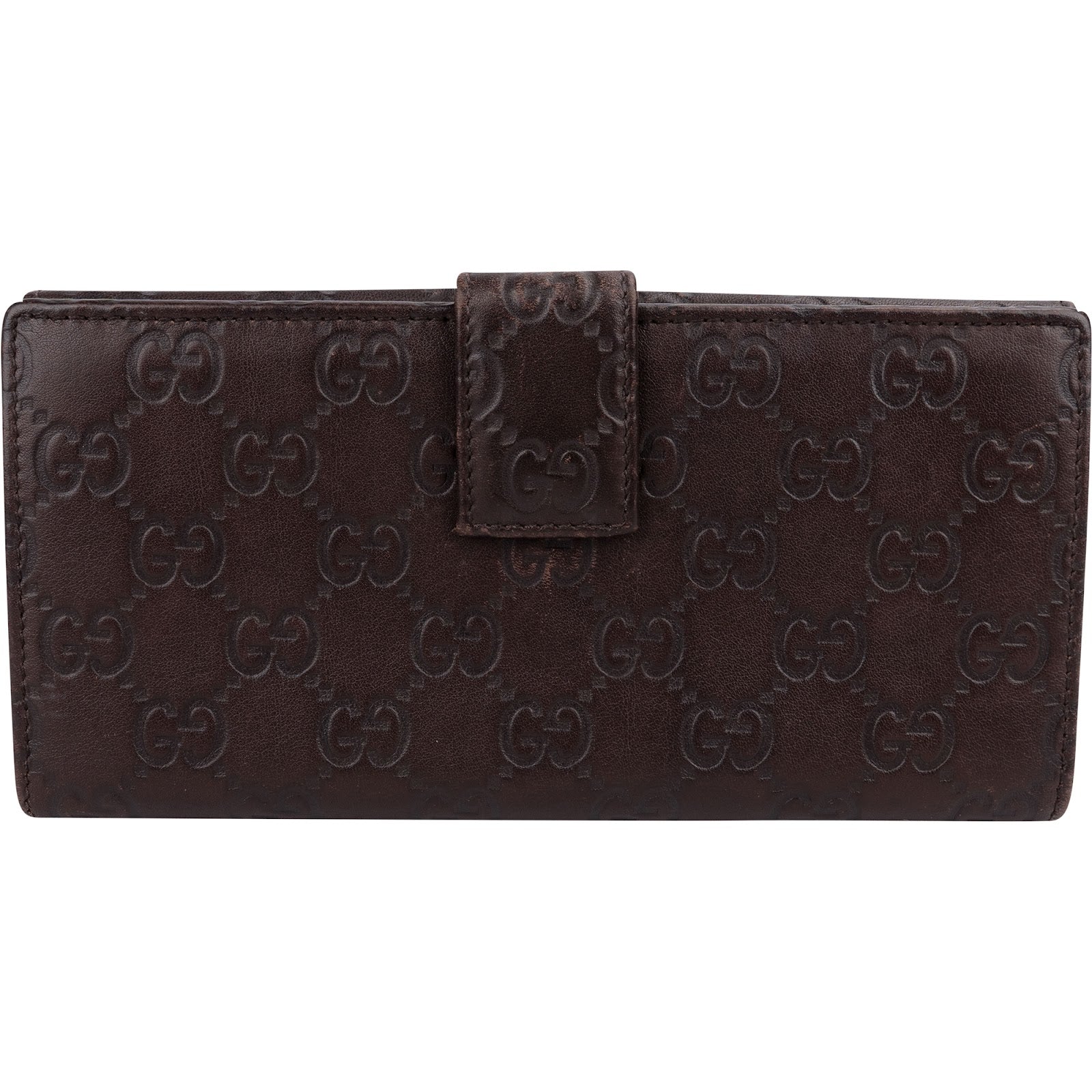 Gucci - Guccissima Metal Bar Continental Wallet