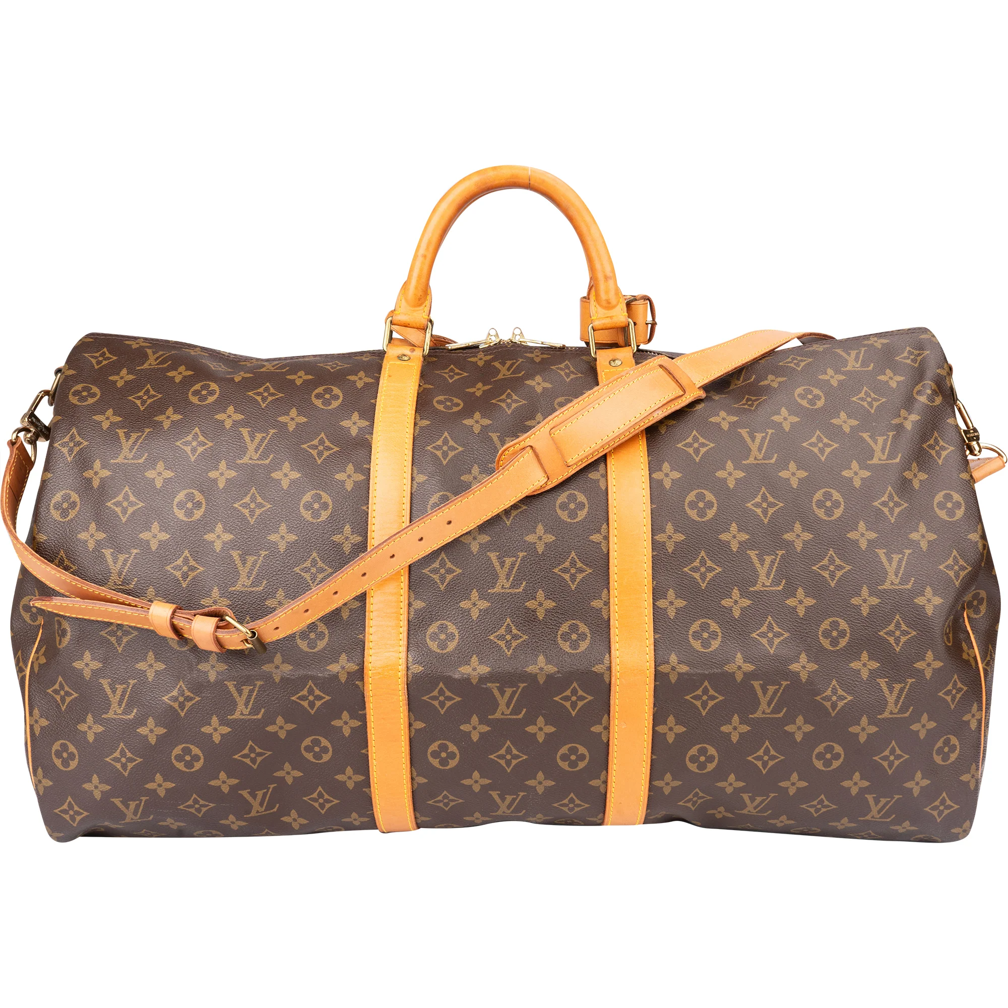 Louis Vuitton Canvas Monogram Keepall 60 Bandouliere