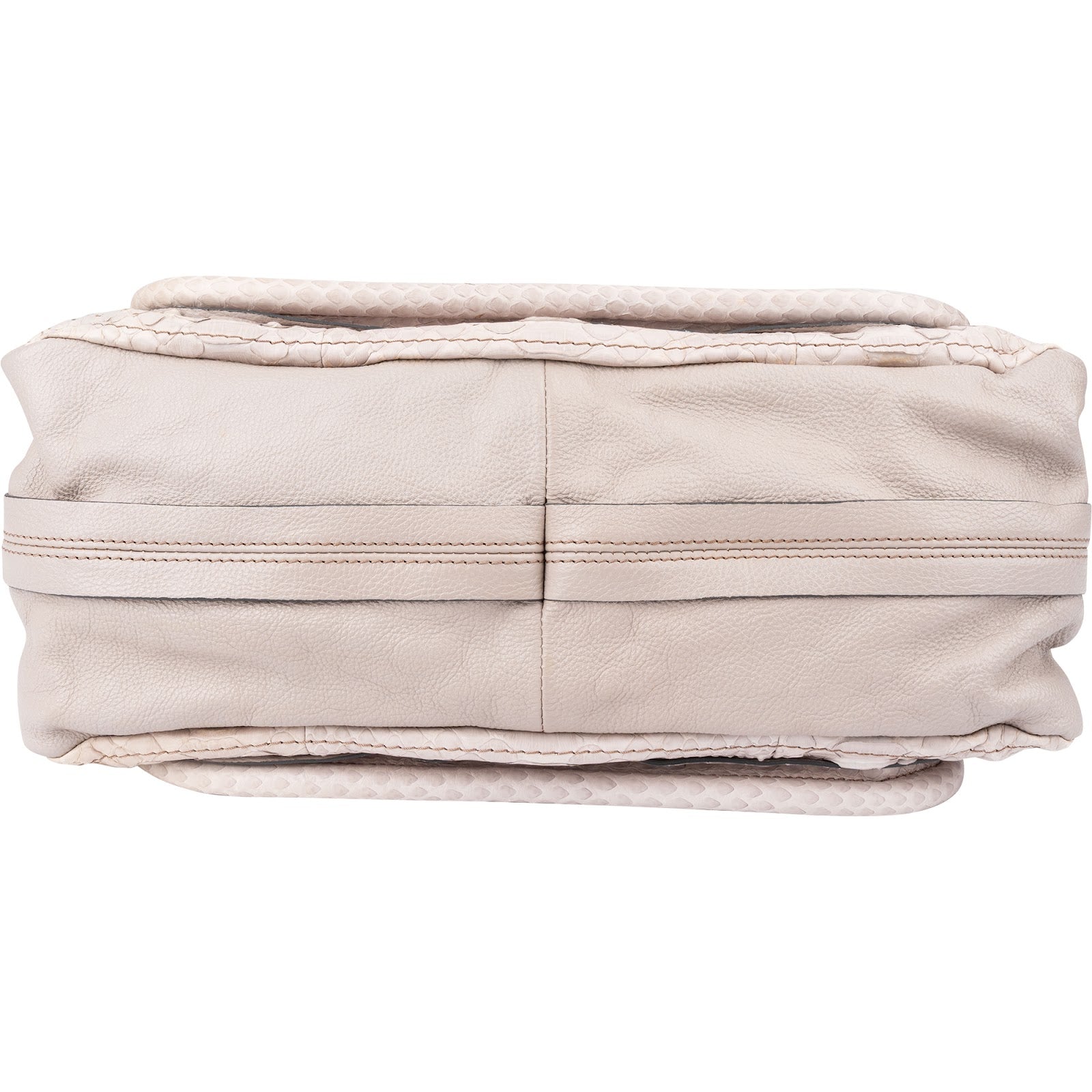 Chloé – Paraty Shoulder Bag aus Pythonleder