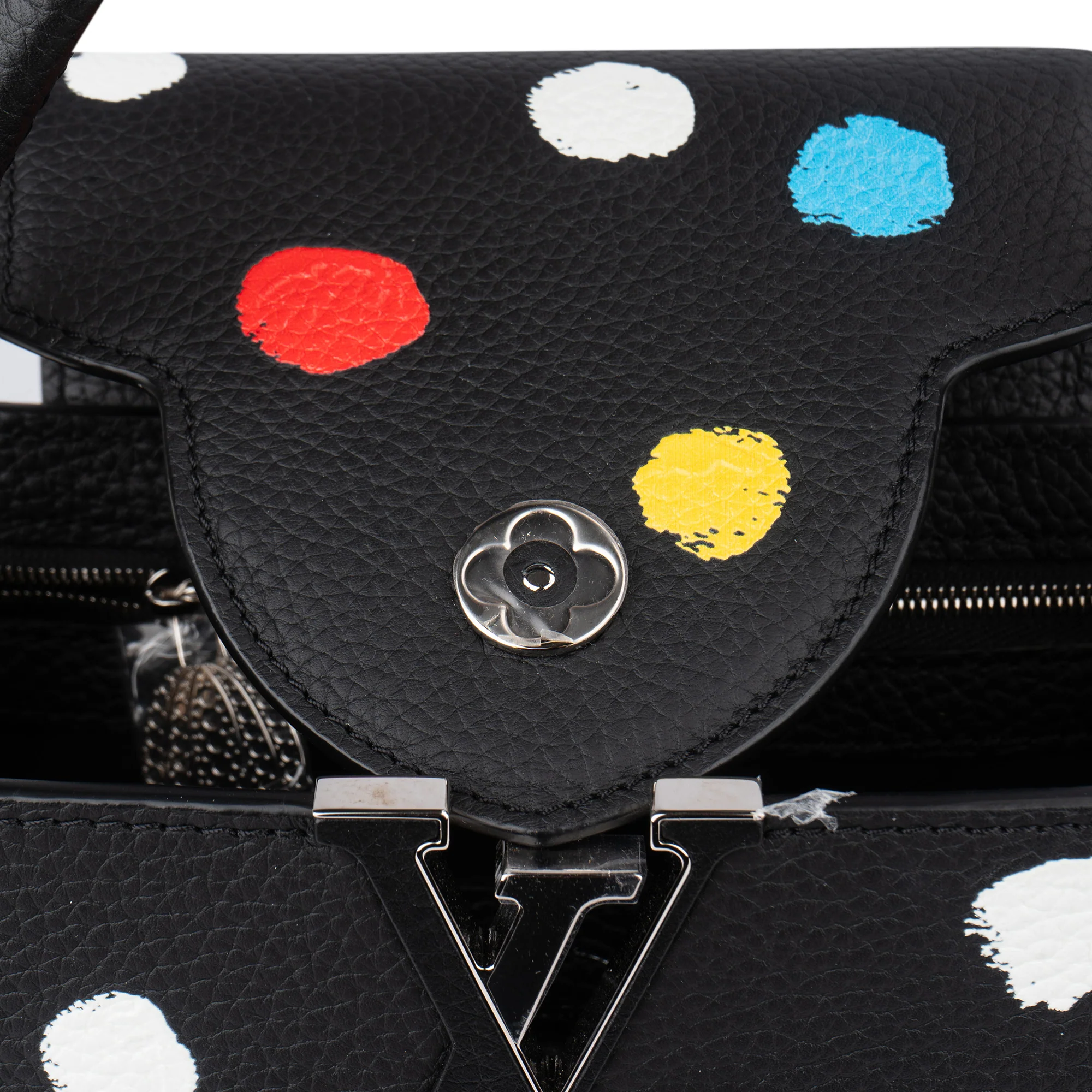 Louis Vuitton x Yayoi Kusama Dots Capucines MM Handbag