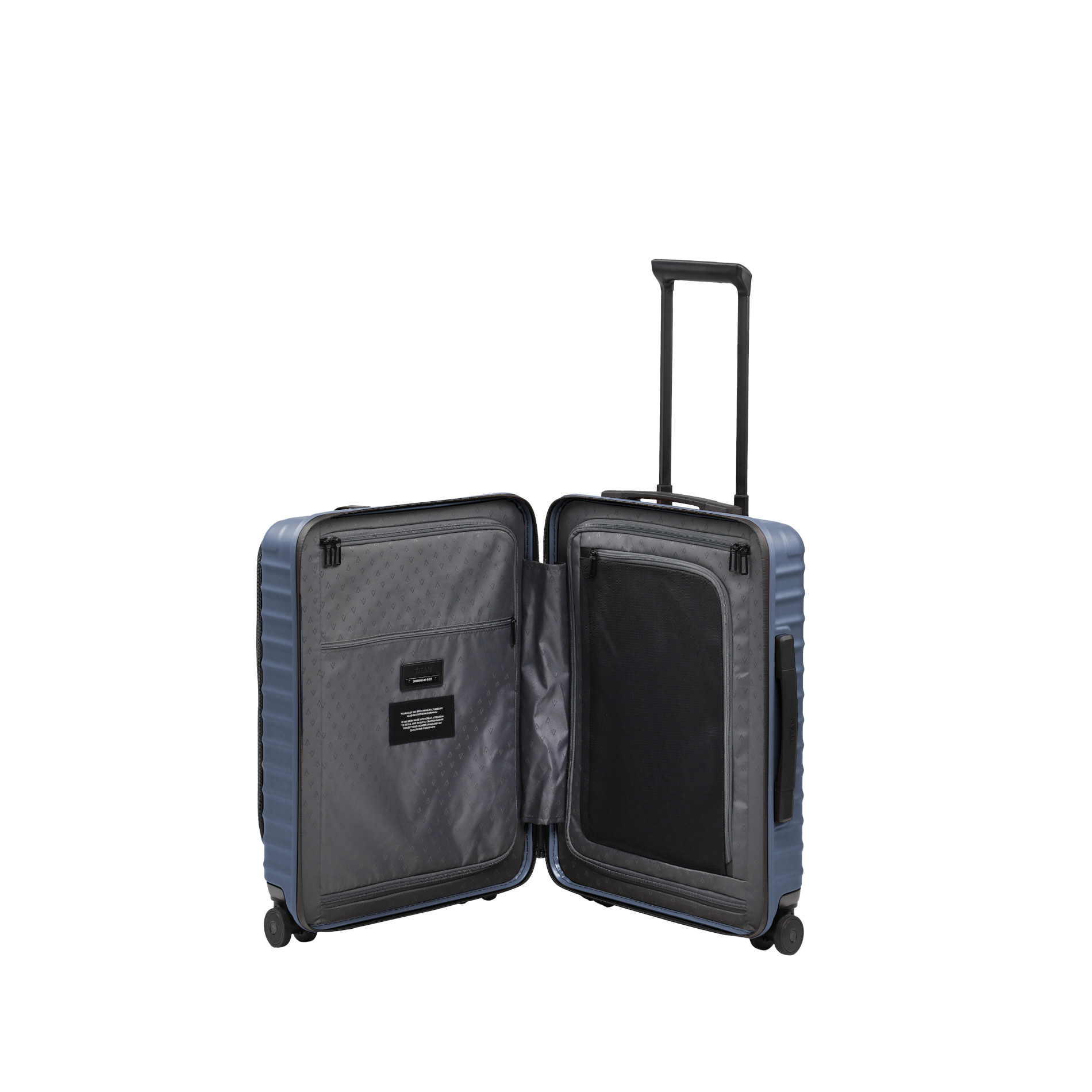 UPGRADE Handgepäck S mit Vortasche (55 cm) - Midnight blue