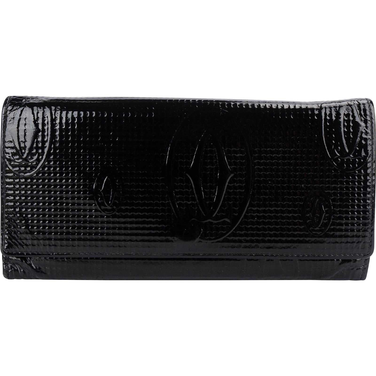 Cartier Patent Leather Limited Happy Birthday Collection Wallet
