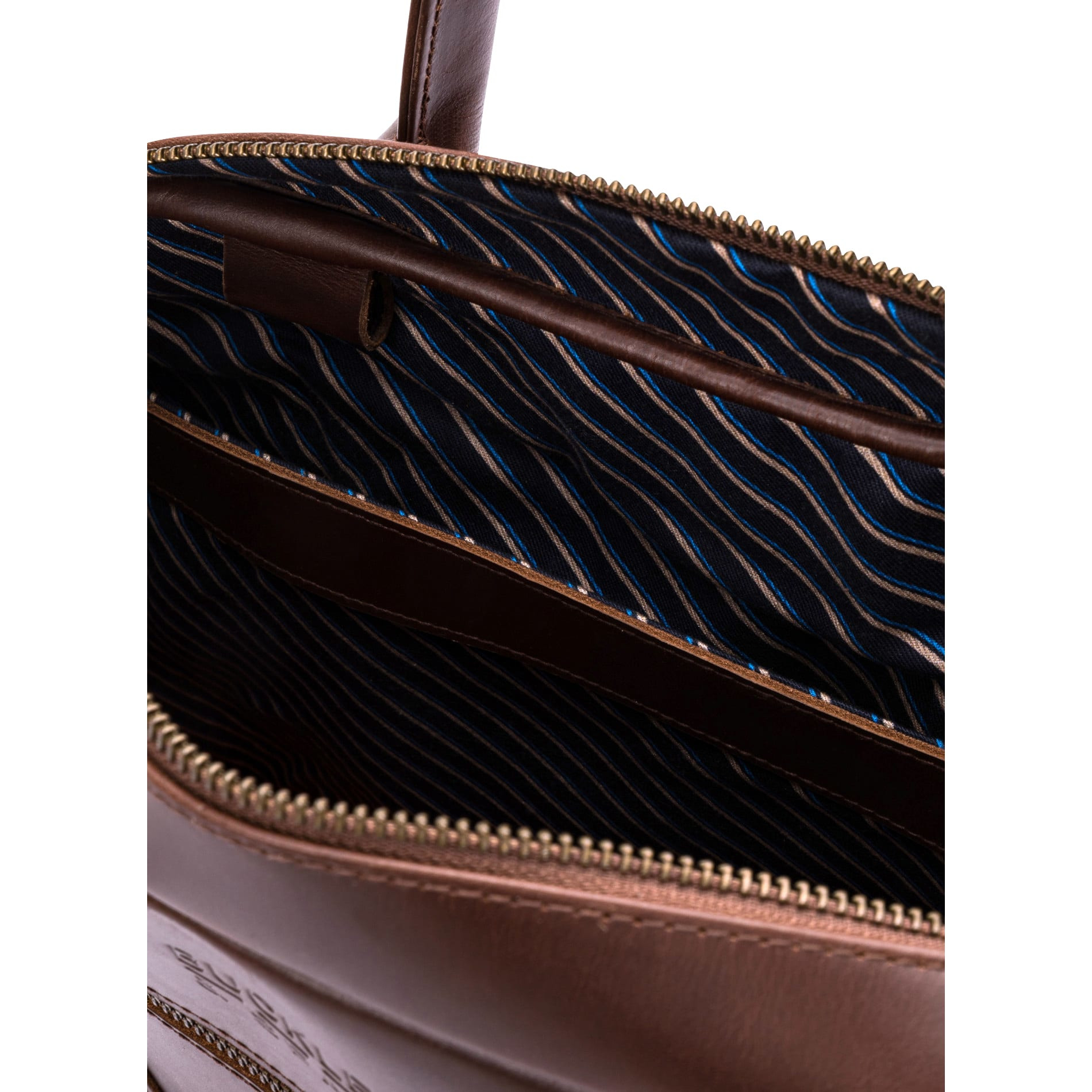 Everett leather business briefcase