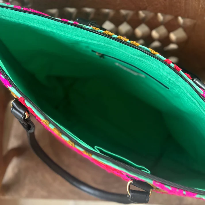 XL Shopper Poppy Green