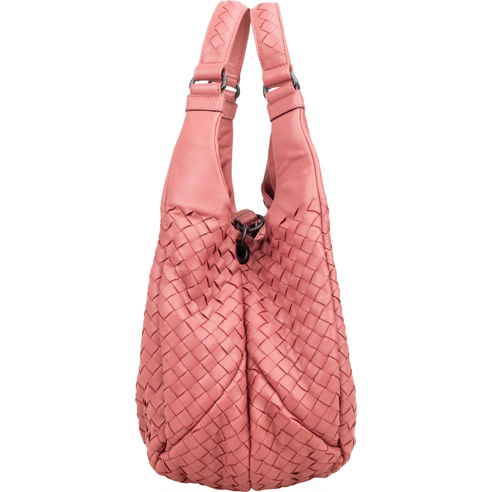 Bottega Intrecciato Leather Veneta Hobo Shoulder Bag