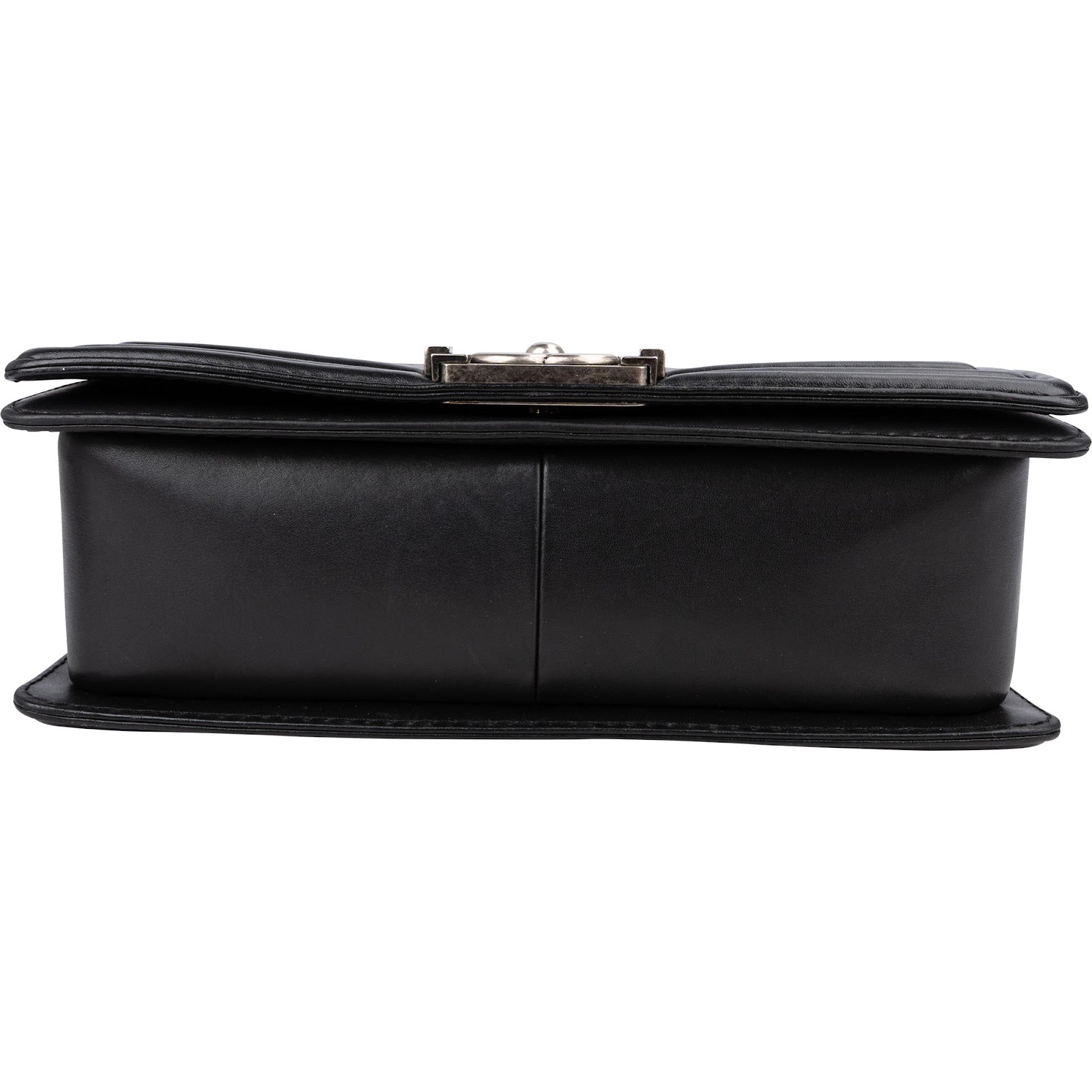 Chanel Quilted Lambskin Medium Boy Single Flap Crossbody Bag