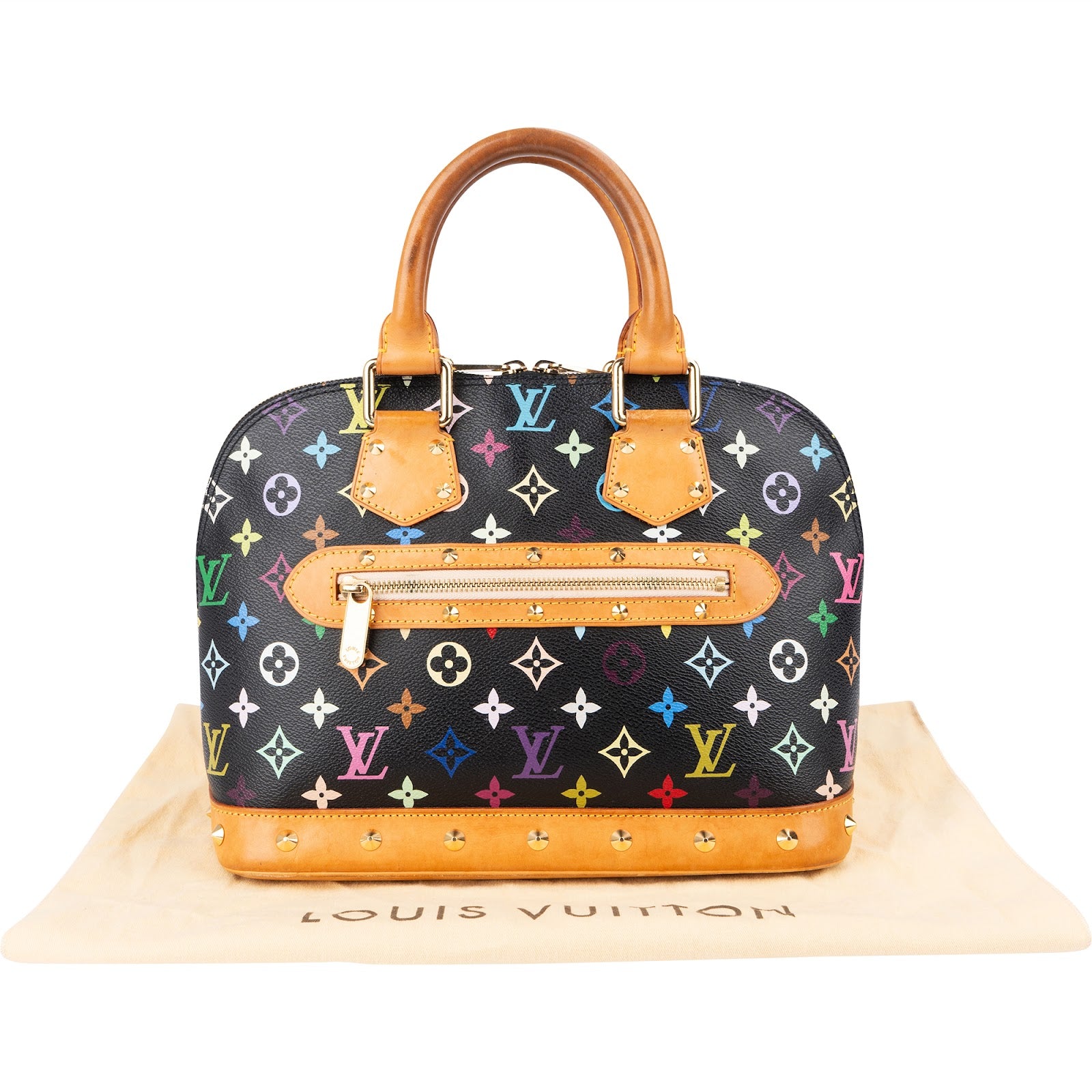 Louis Vuitton Monogram Murakami Multicolor Canvas Alma PM Handbag